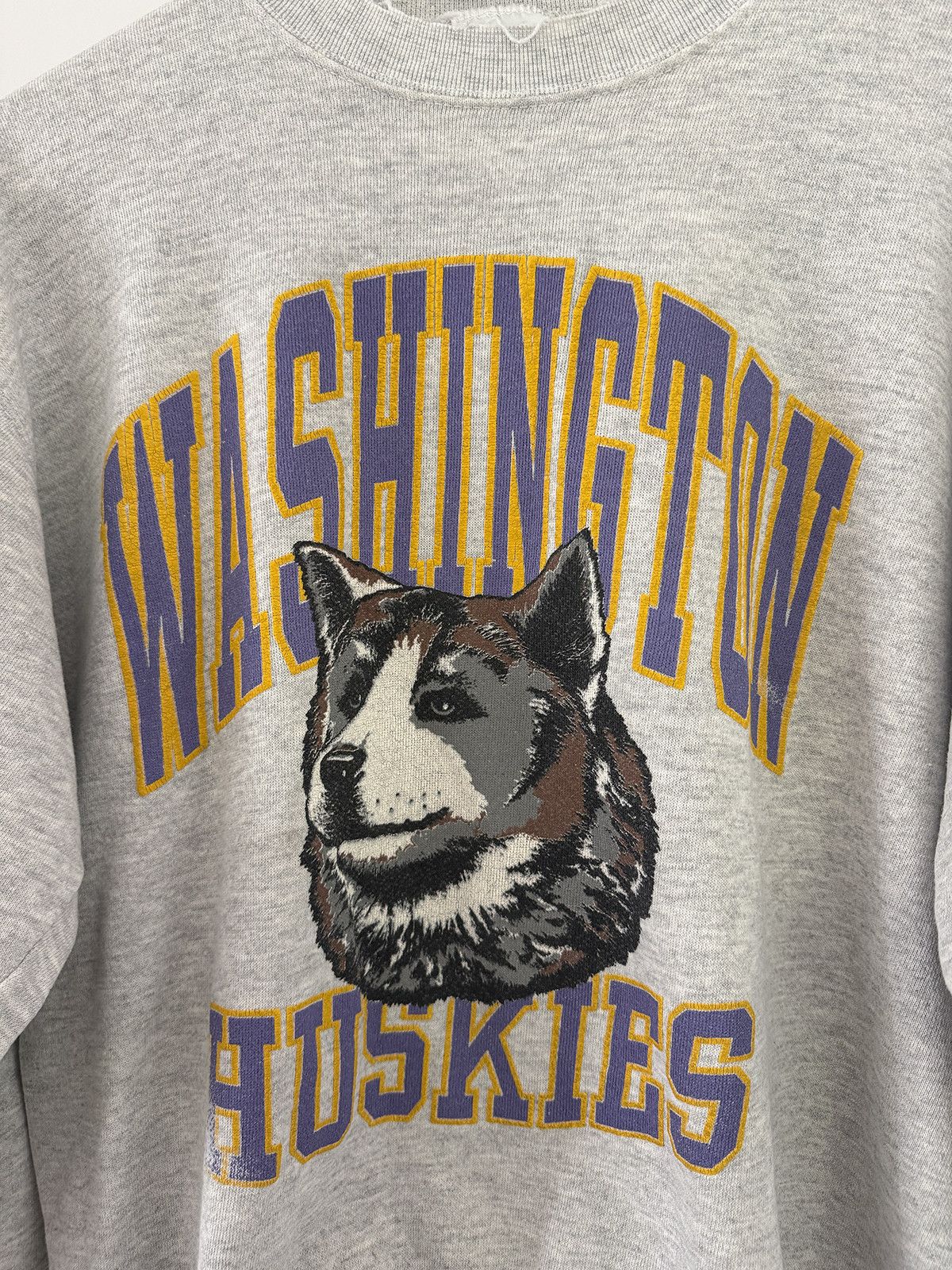 Champion Vintage 90's University of Washington Sweatshirt Size US L / EU 52-54 / 3 - 2 Thumbnail