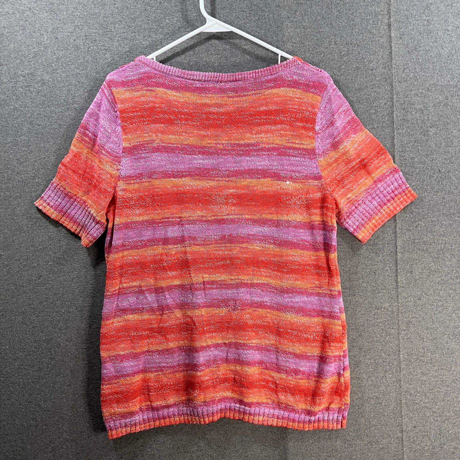 Other Isaac Mizrahi Live! Space Due Boat Neck Sweater Pink Medium Size M / US 6-8 / IT 42-44 - 2 Thumbnail