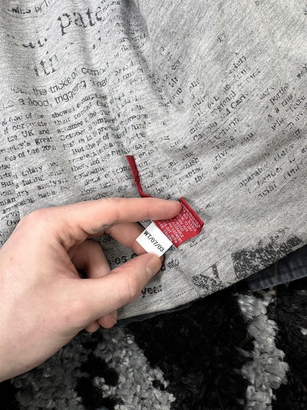 Japanese Brand Etienne Ozeki patchwork spellout logo coach jacket Size US L / EU 52-54 / 3 - 6 Thumbnail