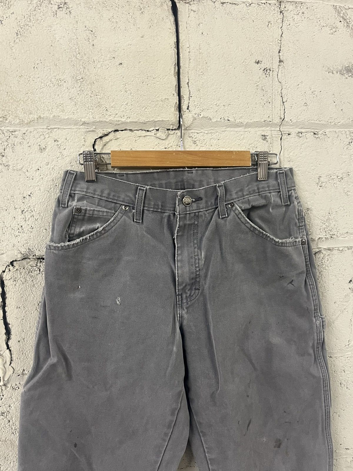 Carhartt Faded and thrashed dickies carpenter pants baggy skater Size US 30 / EU 46 - 5 Thumbnail