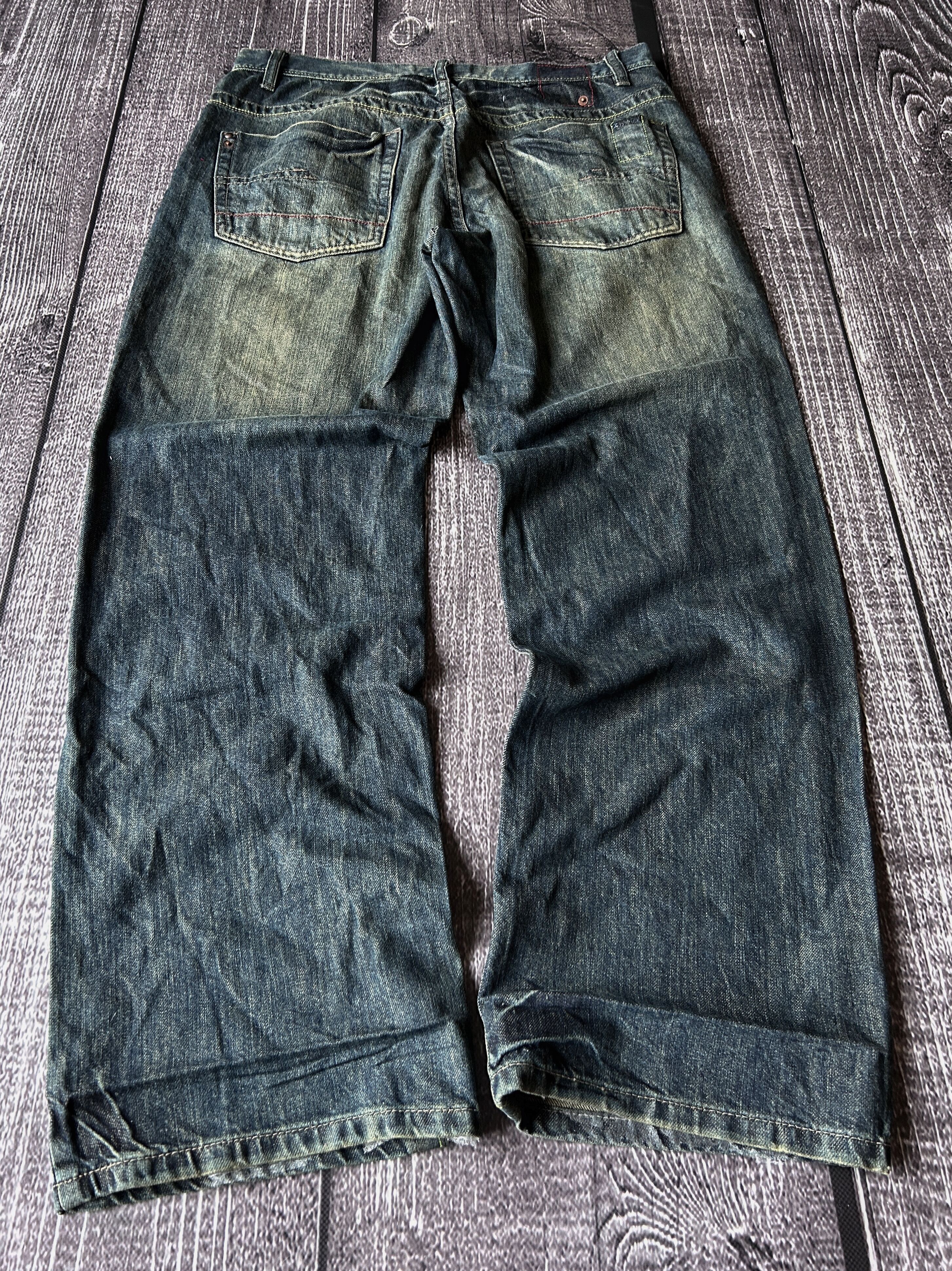 Vintage VINTAGE 💥HYSTERIC GLAMOUR STYLE BAGGY JEANS 90S Size US 32 / EU 48 - 2 Thumbnail