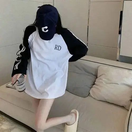 Japanese Brand Women's oversized long sleeve with letters Size L / US 10 / IT 46 - 7 Thumbnail