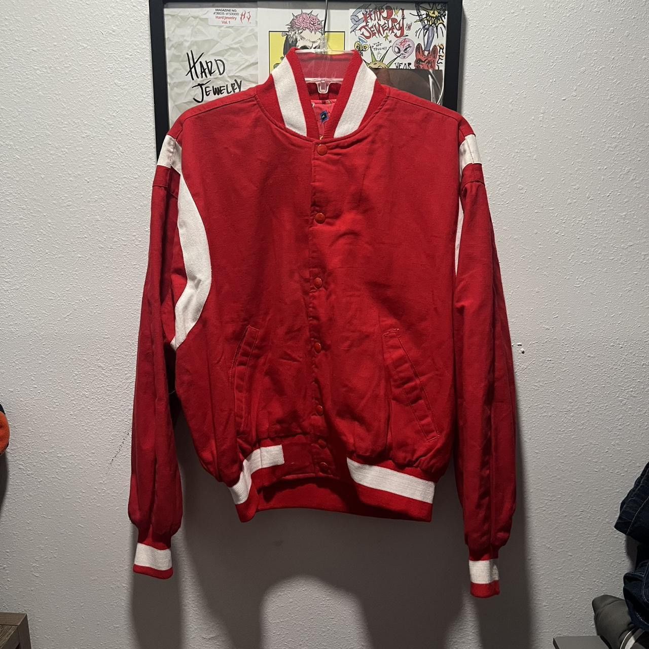 Hard Rock Cafe (M) VintageHard Rock Cafe Los Angeles Varsity Bomber Jacket Size US M / EU 48-50 / 2 - 2 Thumbnail
