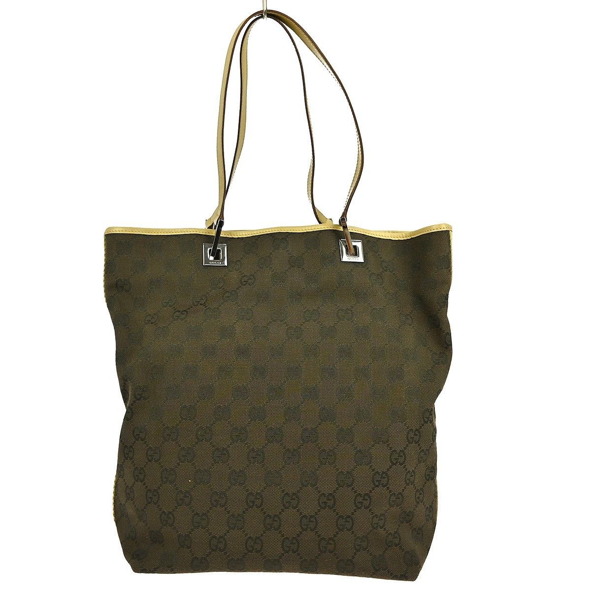 Gucci Gucci Vintage Bucket Shopping Tote GG Canvas Size ONE SIZE - 1 Thumbnail