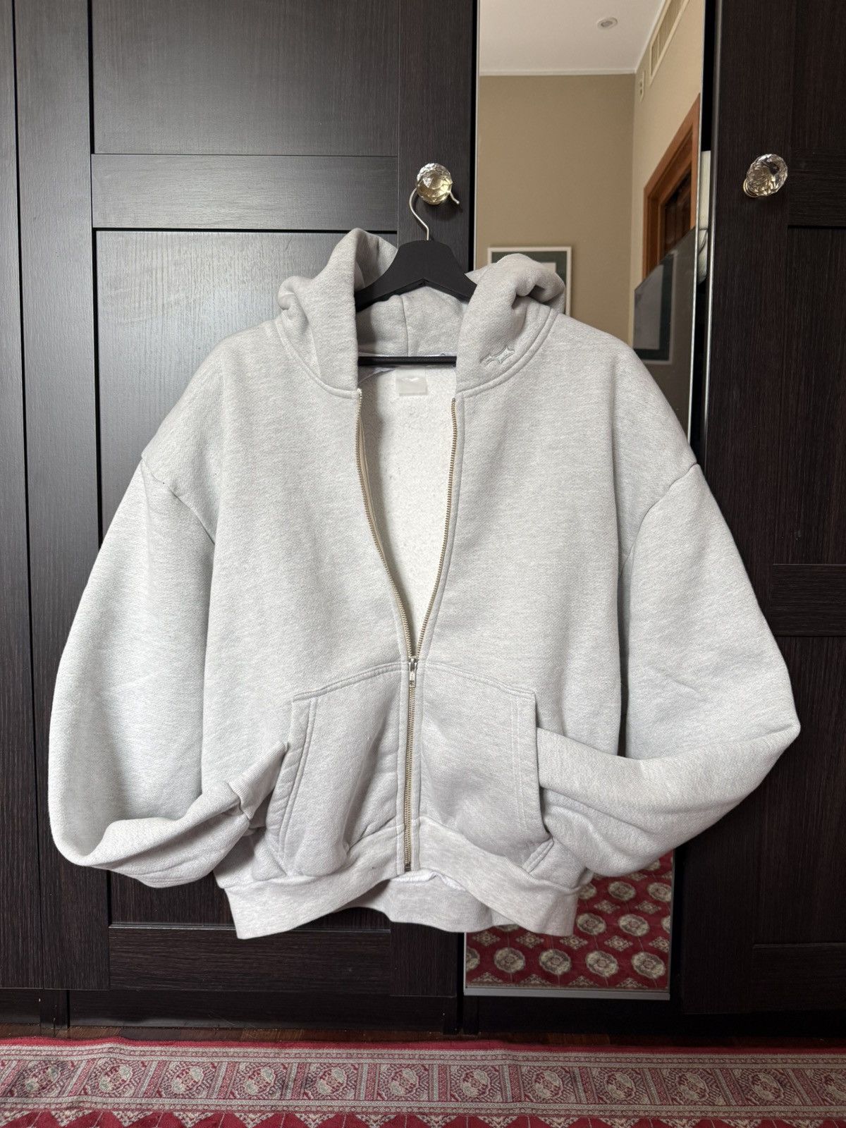 SKYLRK SKYLRK Zip Blue Hoodie | Grailed