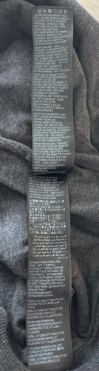 Balenciaga Balenciaga Trompe l-œil denim hoodie Size US S / EU 44-46 / 1 - 10 Thumbnail