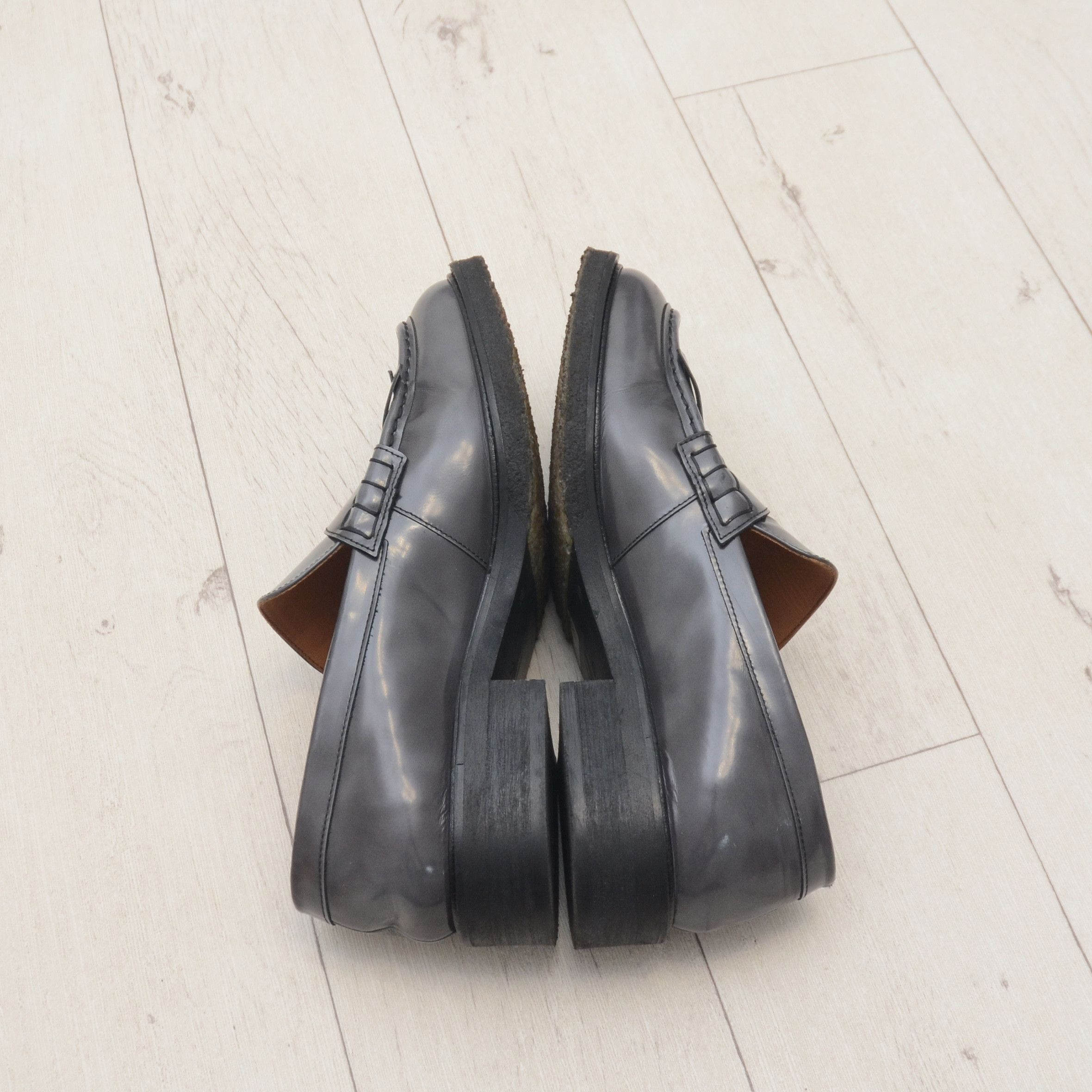 Billi Bi Billi Bi Copenhagen EU 42 Leather Loafers Slip-On Shoes Size US 12 / IT 42 - 14 Thumbnail