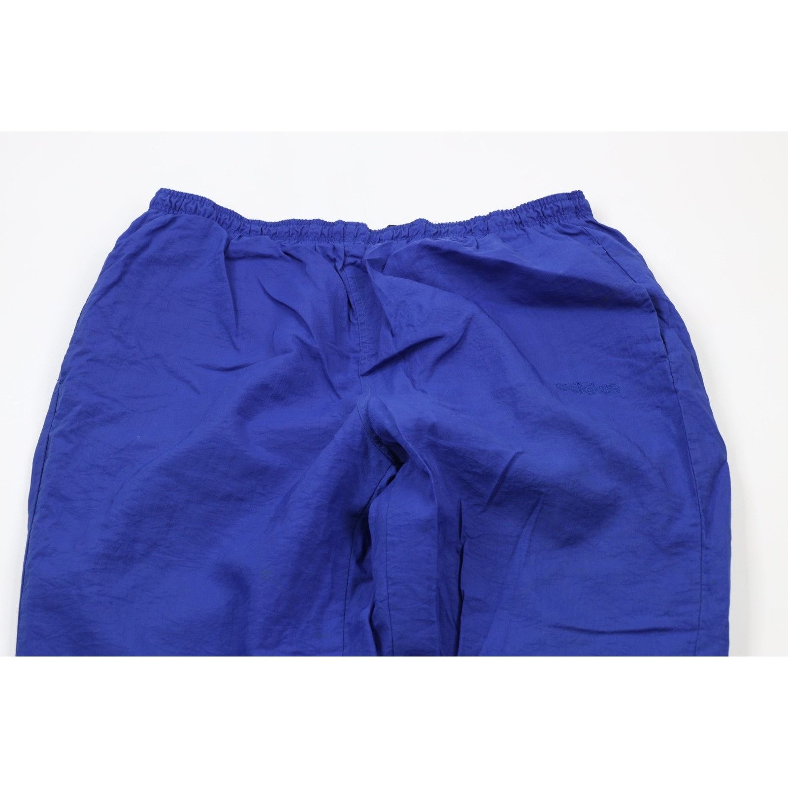 Adidas × Vintage Vintage 90s Adidas Spell Out Lined Joggers Pants Size US 38 / EU 54 - 2 Thumbnail