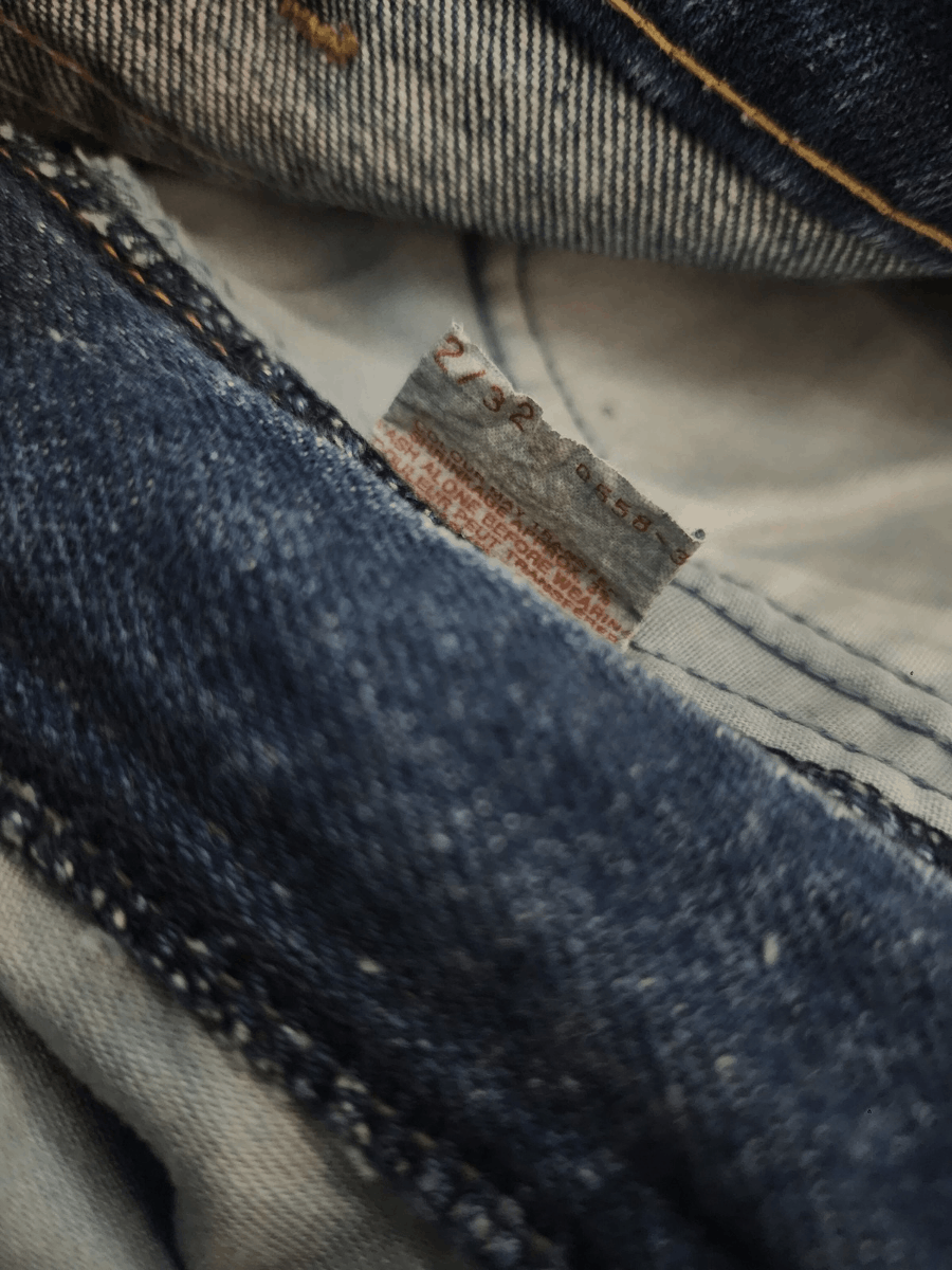 Other Vintage x 90s GWG Garment Company Original Blue Jean Size US 32 / EU 48 - 10 Thumbnail