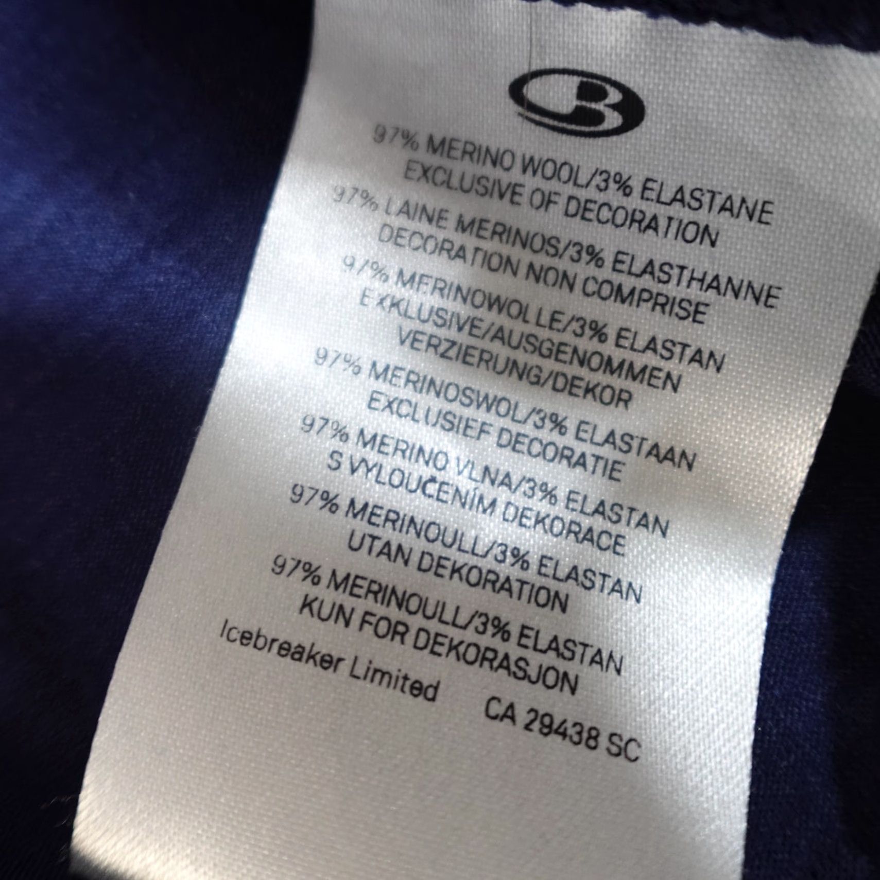 Icebreaker Icebreaker Sweater 1/4 Zip Merino Wool Pullover M Blue Size US M / EU 48-50 / 2 - 4 Thumbnail