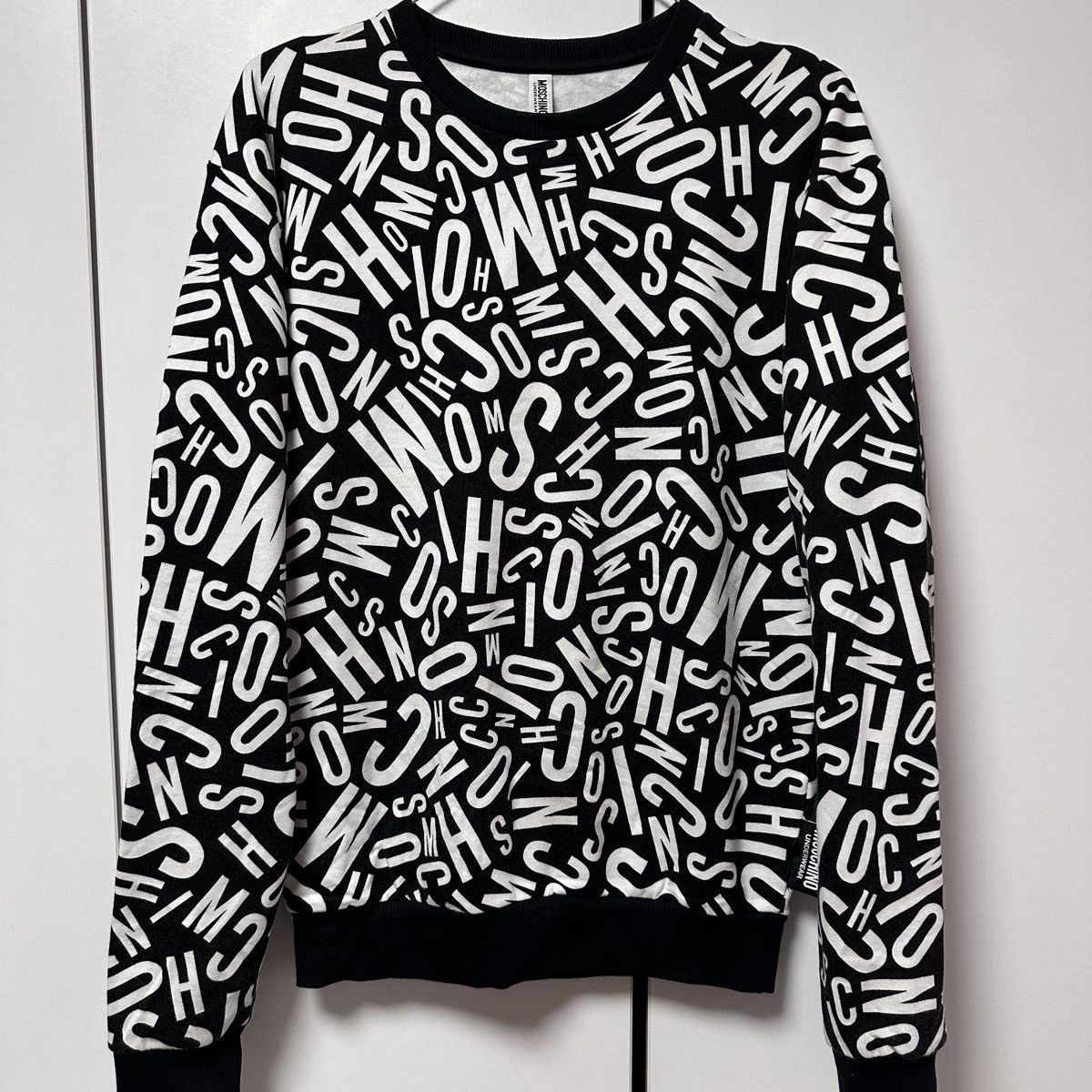 Moschino Moschino monogram sweatshirt Size L / US 10 / IT 46 - 2 Thumbnail