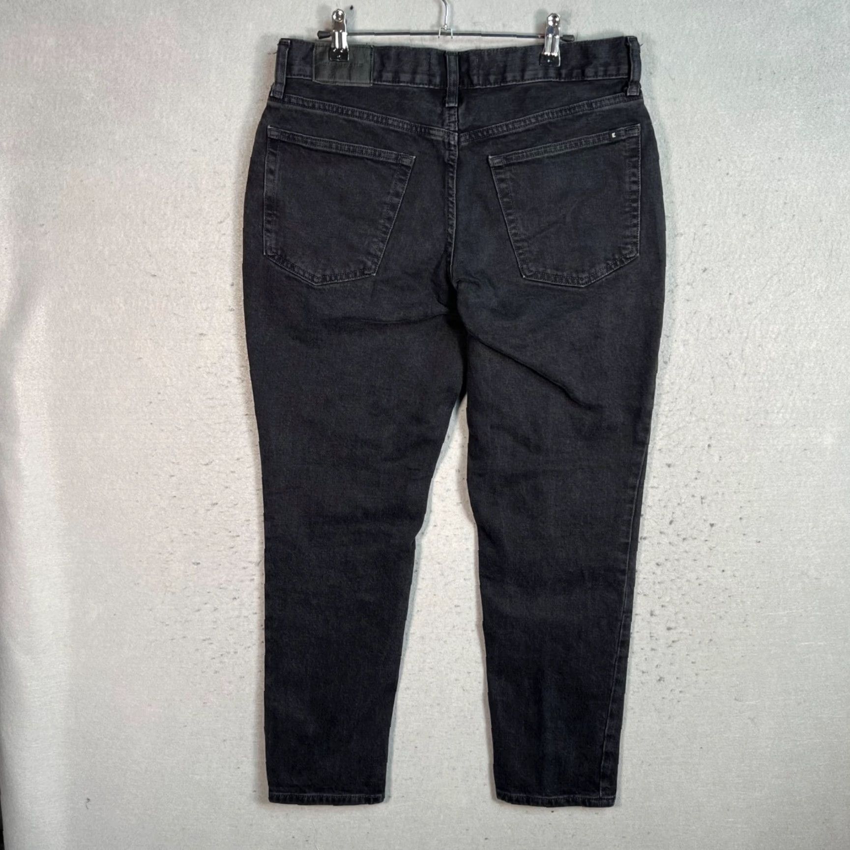 Everlane Everlane The Slim Fit Jean Jeans 31 Regular Black Denim Men Slim Size US 31 - 2 Thumbnail