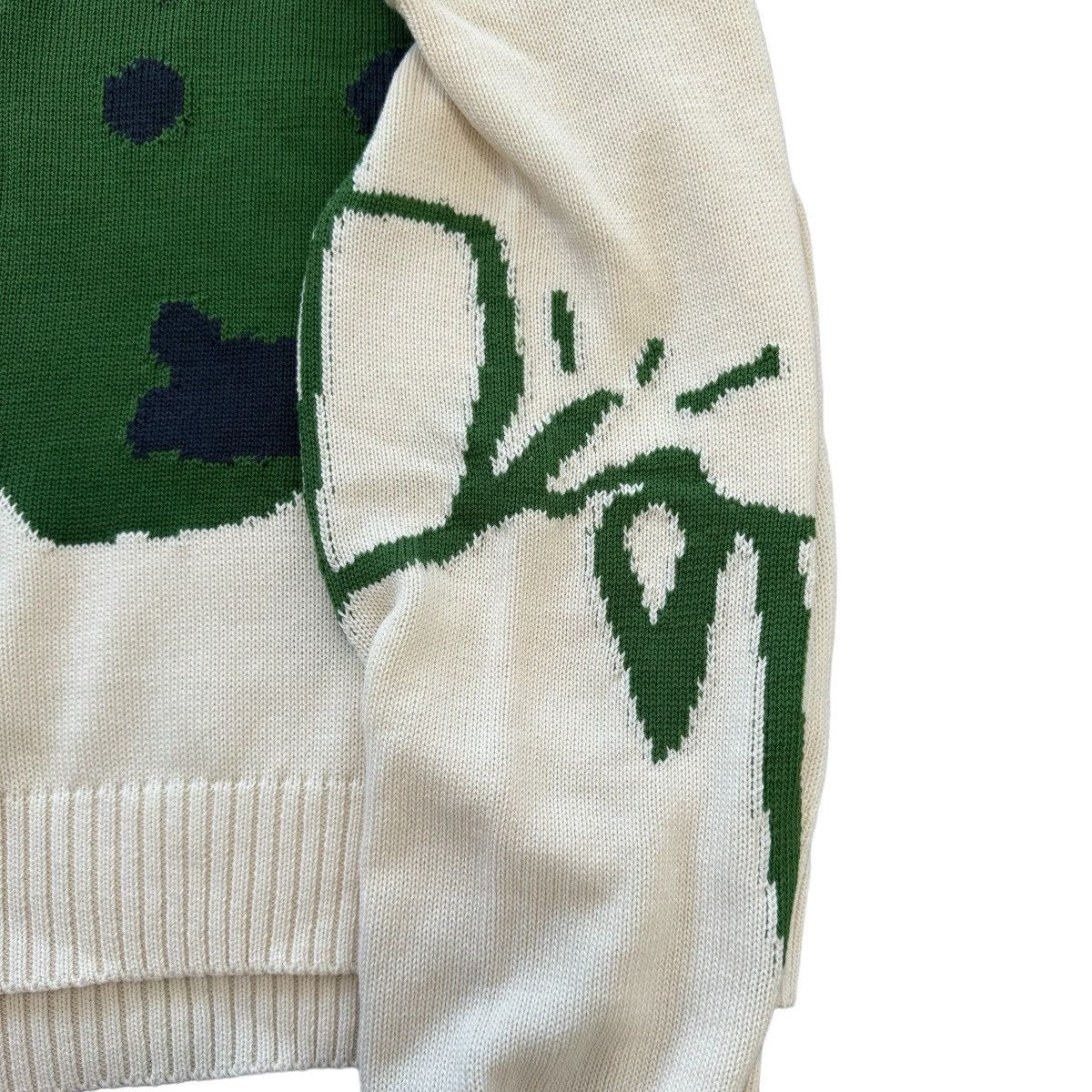 Dior × Kim Jones × Travis Scott DIOR 22AW ×TRAVIS SCOTT CACTUS JACK ECLU KNIT SWEATER Size US XL / EU 56 / 4 - 4 Thumbnail