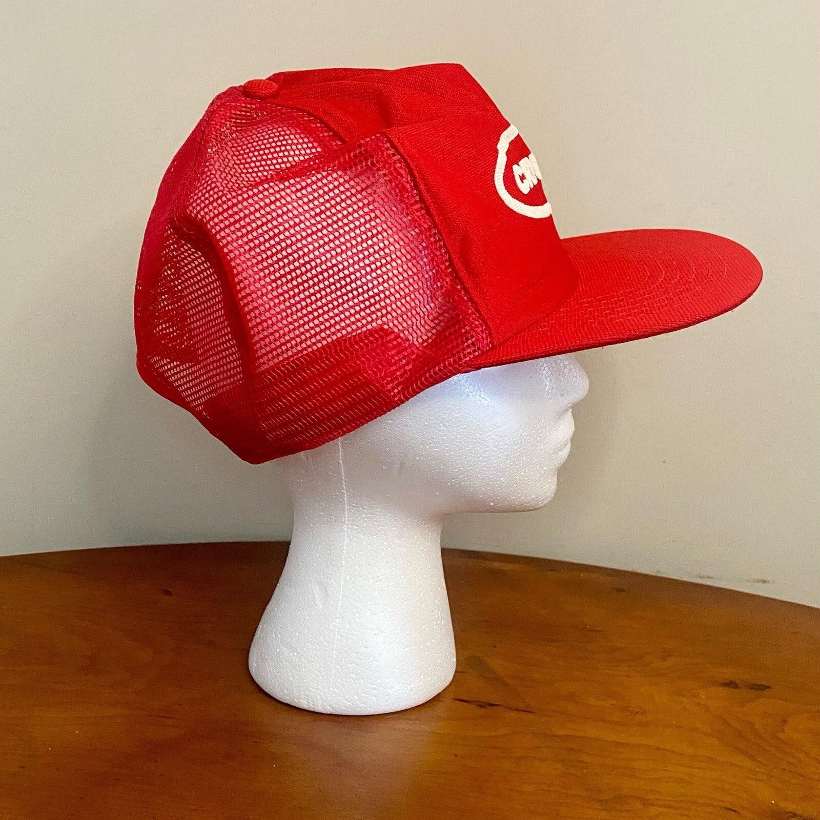 Vintage Cryovac Vintage Red Trucker Hat Cap Mens Unisex One Size Size ONE SIZE - 7 Thumbnail