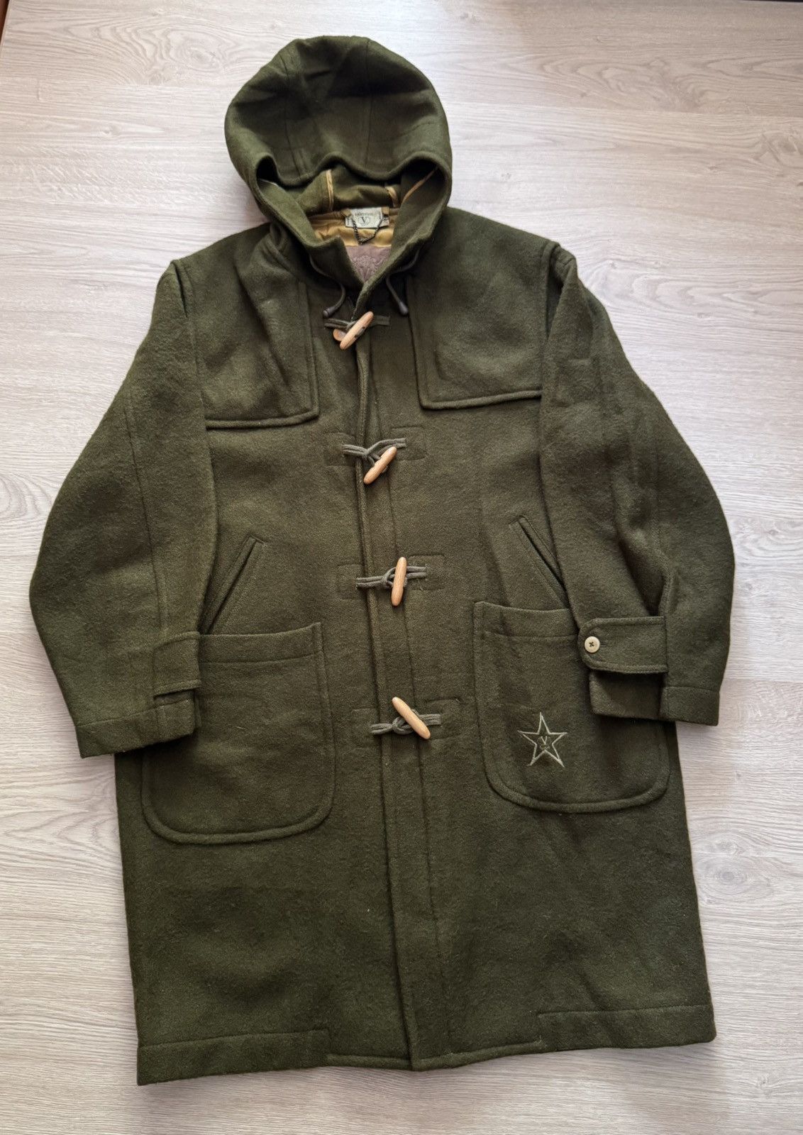 Valentino Vintage 80-90’s Valentino Sport Lana Wool Coat Size US M / EU 48-50 / 2 - 1 Thumbnail