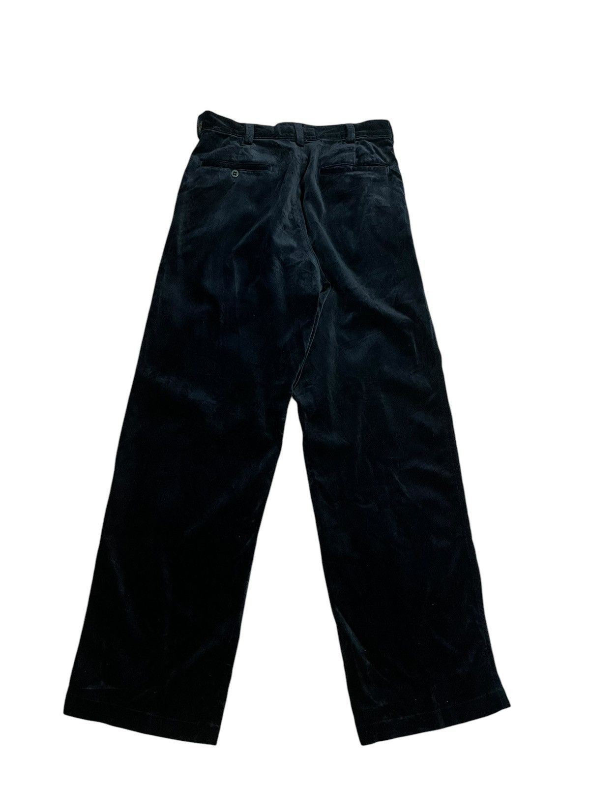 Japanese Brand × Johnbull John Bull Black Velvet Rayon Cotton Pants size 28 x 30 inche Size US 28 / EU 44 - 4 Thumbnail