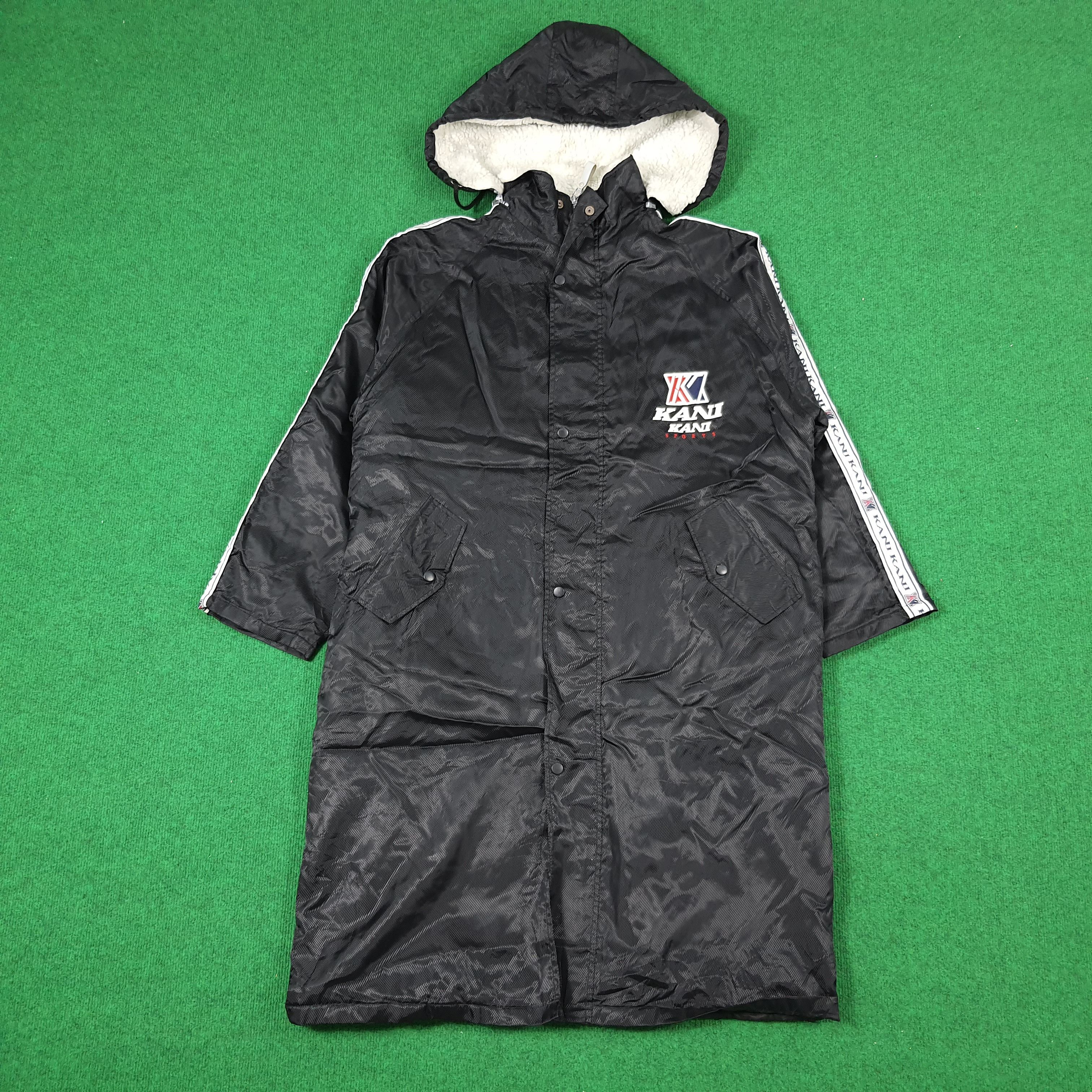 Karl Kani × Vintage Vintage Kani Kani Sports Sportwear Jacket with Hoodie Size US XL / EU 56 / 4 - 3 Thumbnail