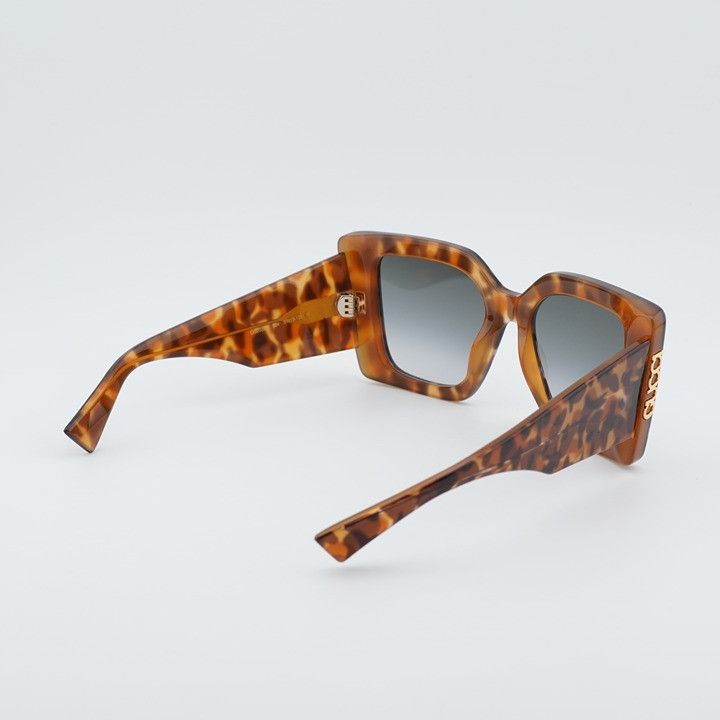Gucci Gucci GG2039S 004 Sunglasses Havana Butterfly Frame, Grey Size ONE SIZE - 4 Thumbnail