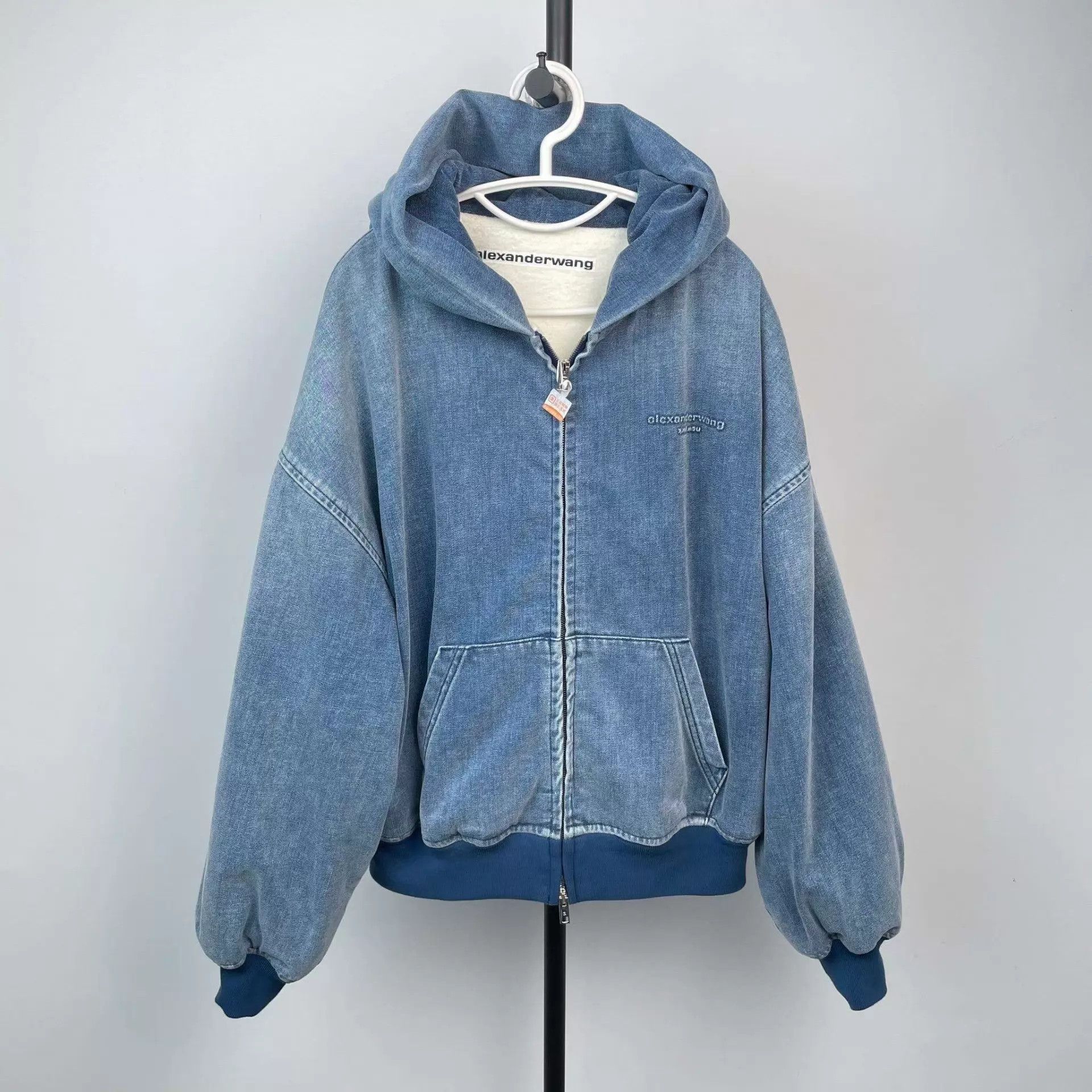 Alexander Wang Alexander Wang cotton jacket denim size S Size S / US 4 / IT 40 - 1 Thumbnail