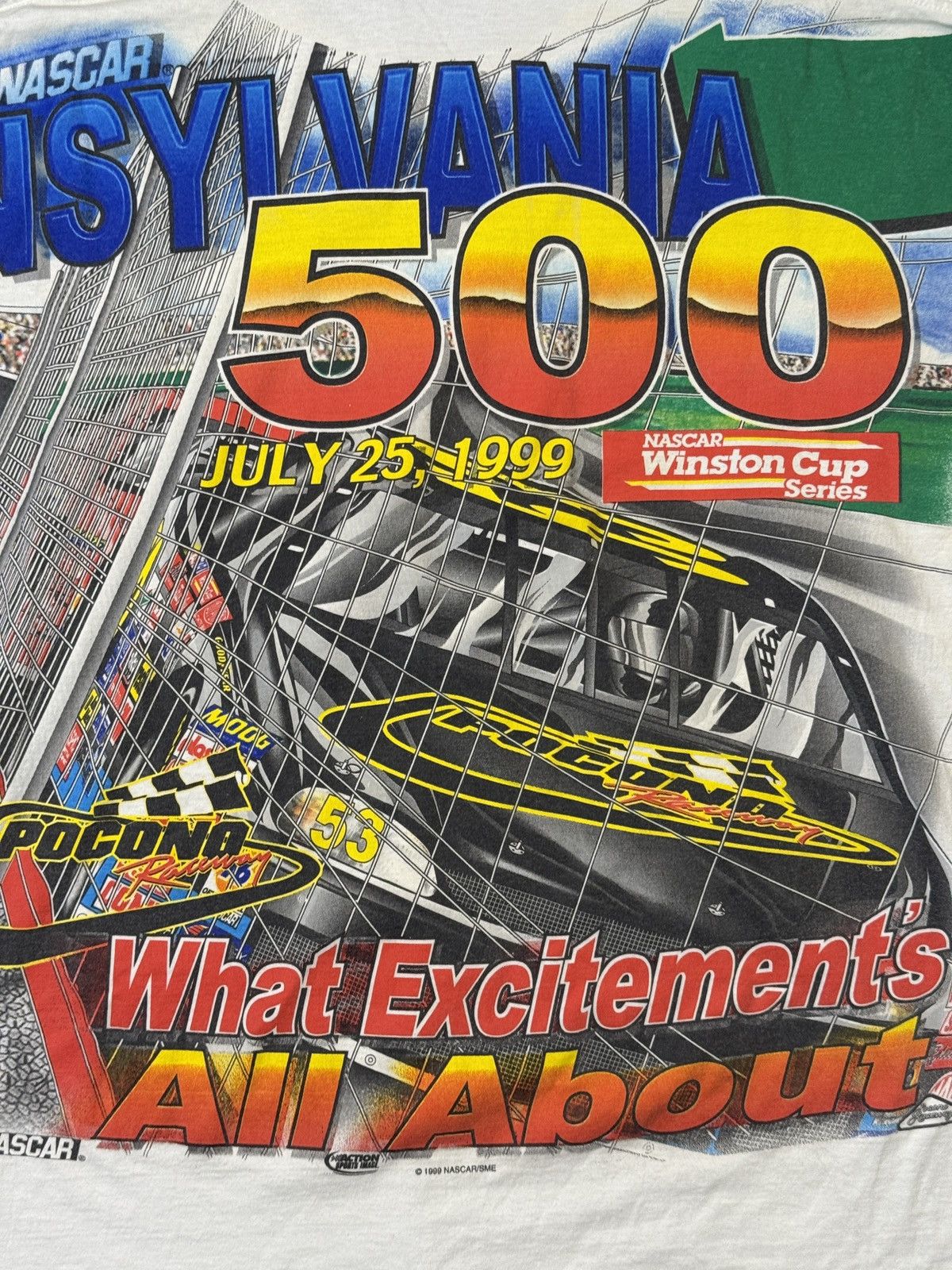 NASCAR × Vintage 90s Chase Authentics Nascar Winston Cup racing t-shirt (XL) Size US XL / EU 56 / 4 - 5 Thumbnail