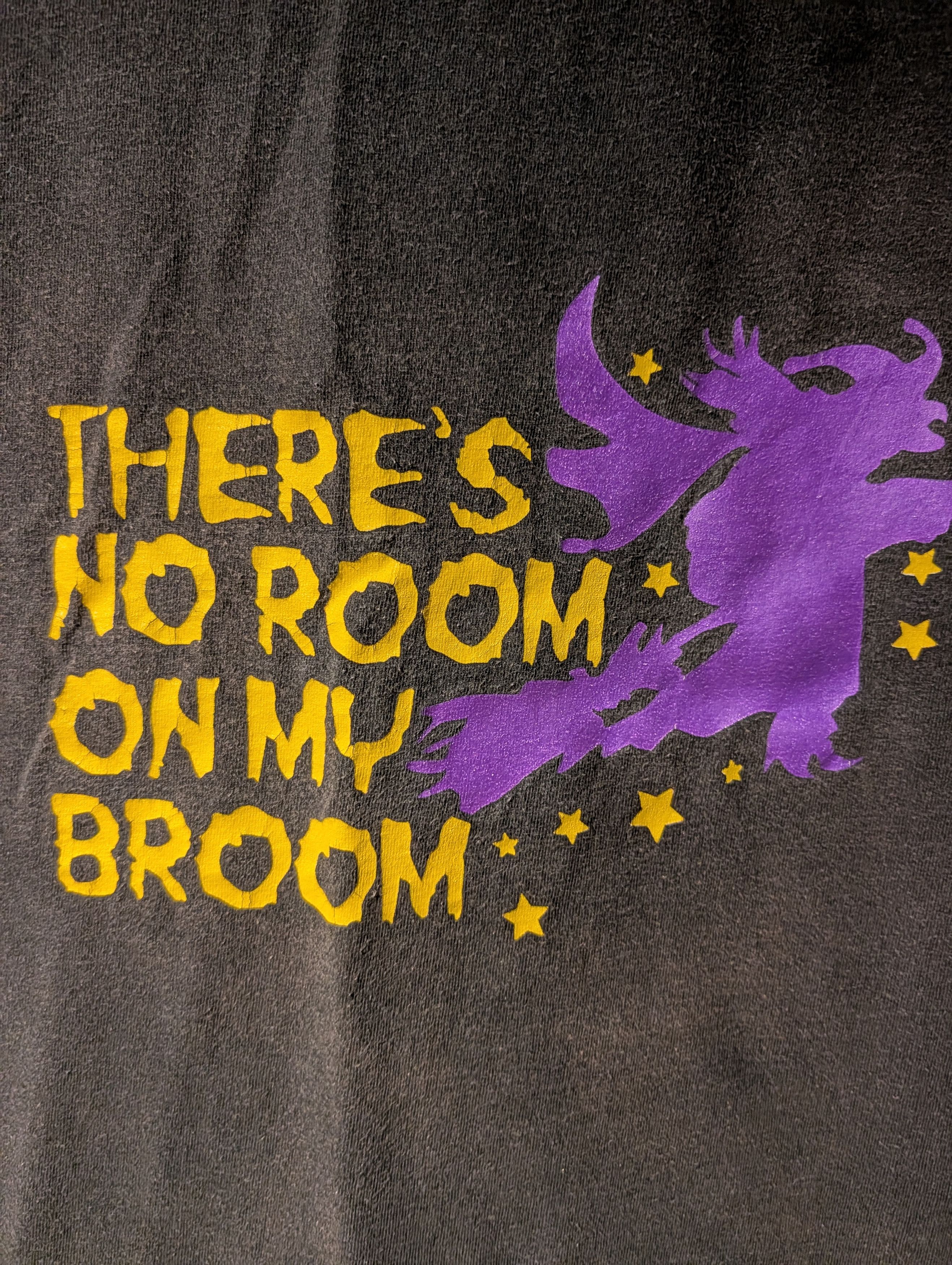 Arts & Science Vintage Halloween Witch T-Shirt There’s No Room On My Broom Size US S / EU 44-46 / 1 - 2 Thumbnail