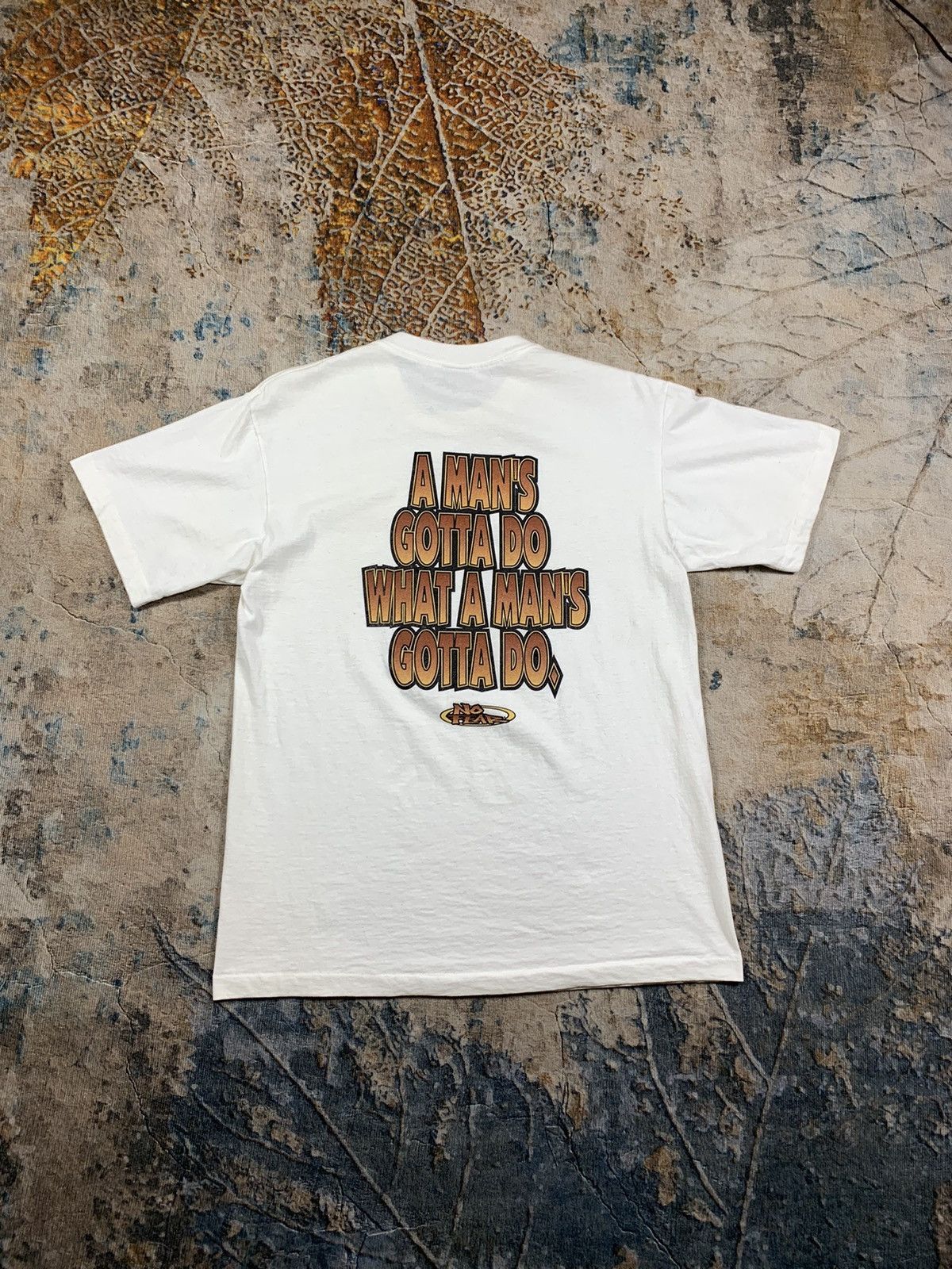 image of Vintage Skate No Fear Tee in White, Men's (Size Medium)