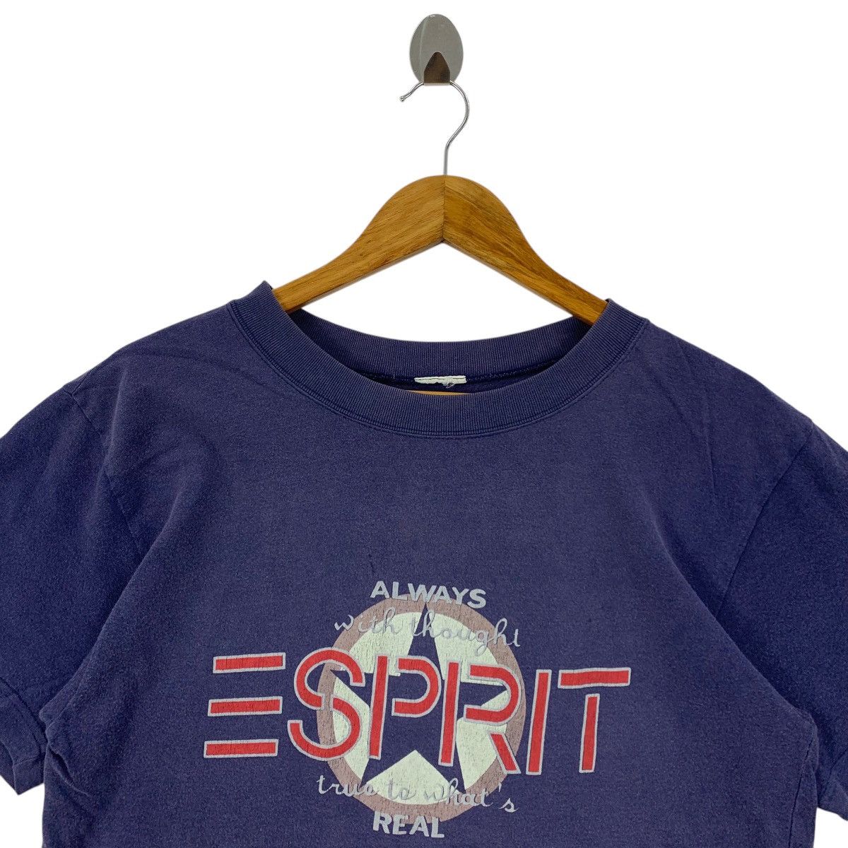 Esprit × Vintage Vintage ESPRIT big logo spellout tee Size US S / EU 44-46 / 1 - 2 Thumbnail