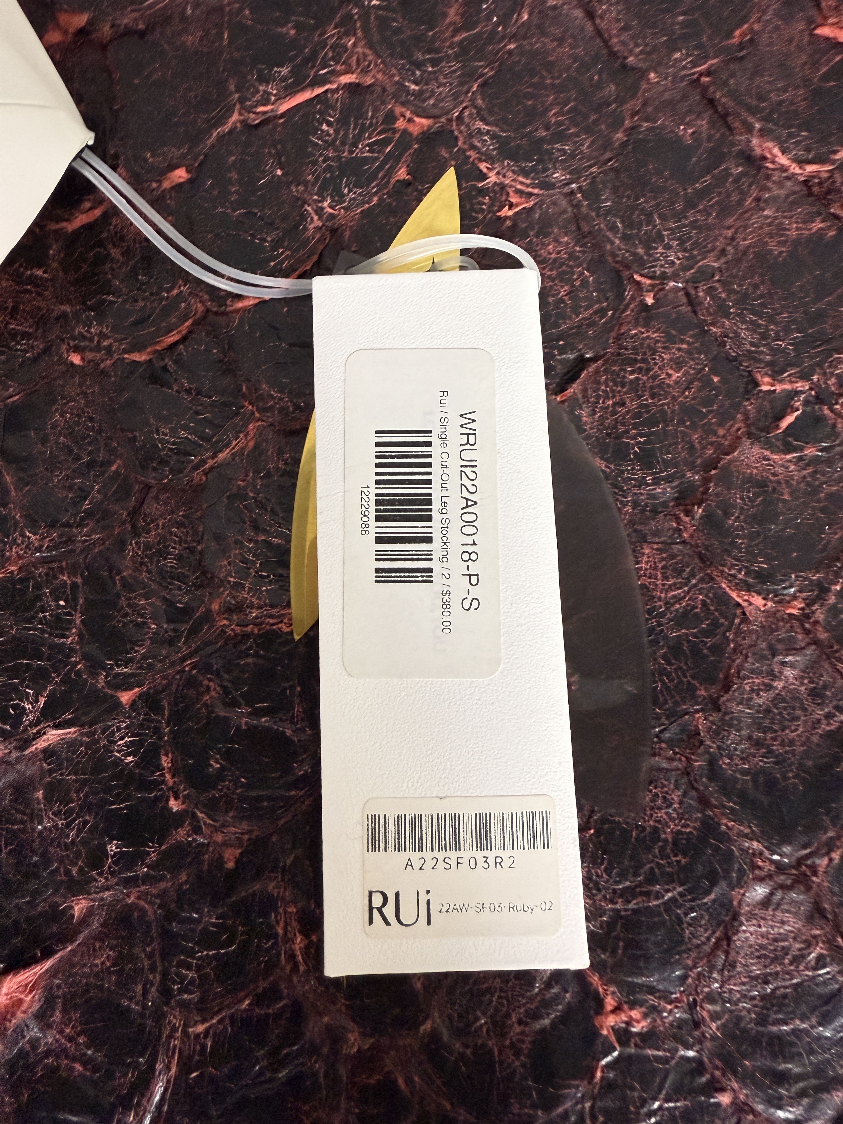 RUIbuilt $380 RUI Size 2 Single Cutout Leg Stocking Size ONE SIZE - 7 Thumbnail