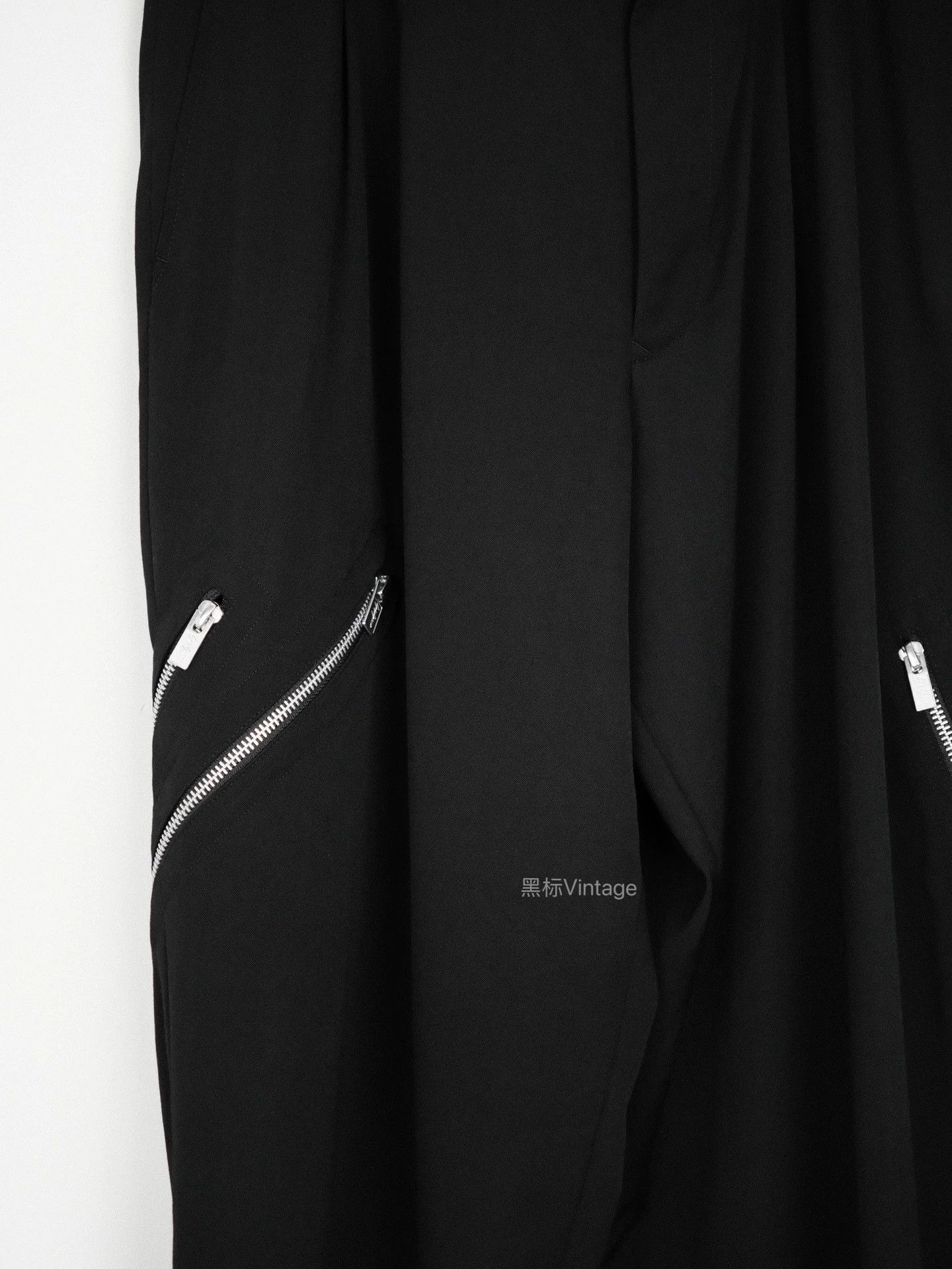 Yohji Yamamoto Yohji Yamamoto Deconstructed Zip Cut Trousers Men's 9/10 Size US 34 / EU 50 - 2 Thumbnail