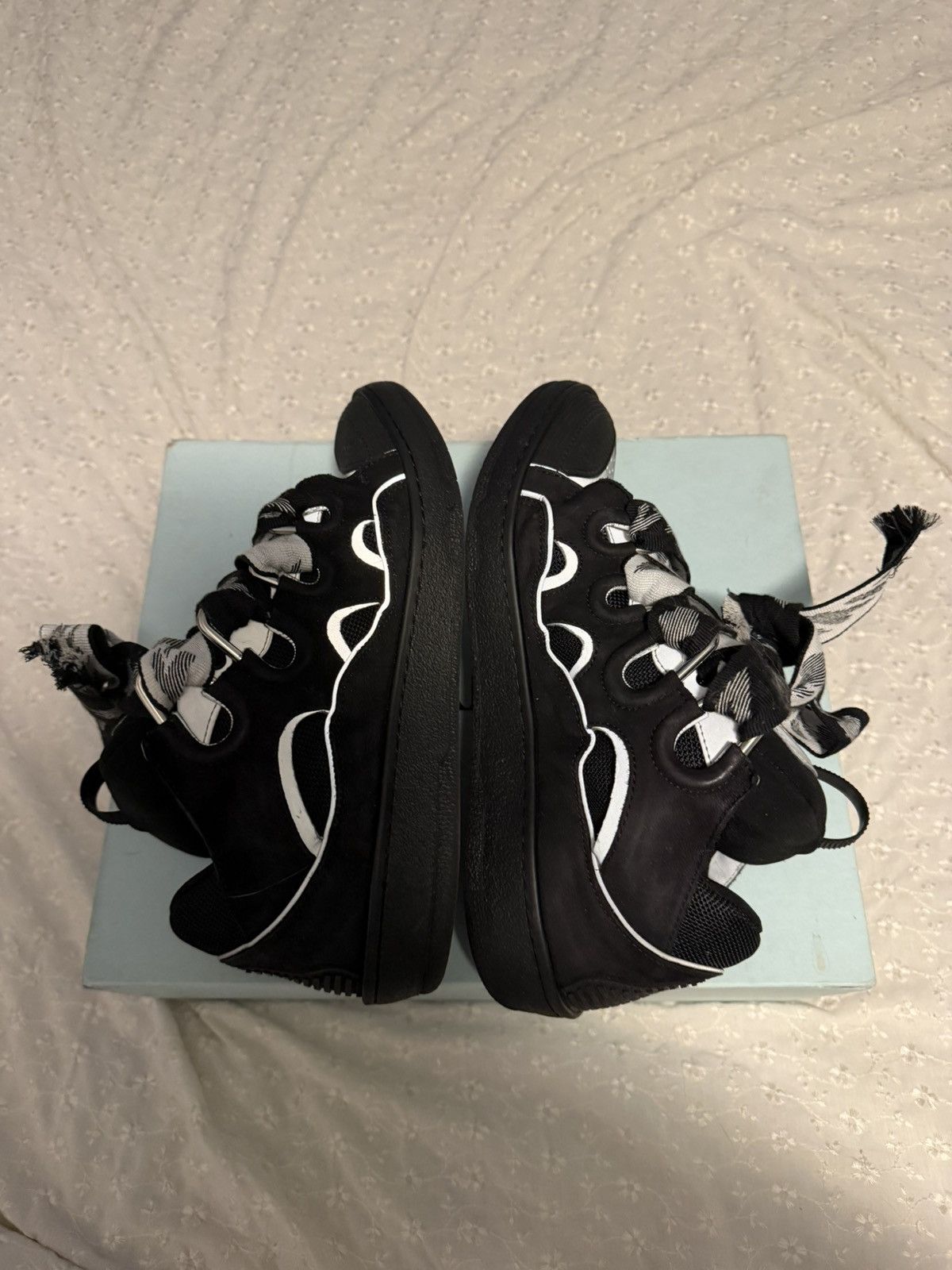 Lanvin Lanvin Curb Sneakers 'Black Grey' Size US 10 / EU 43 - 5 Thumbnail