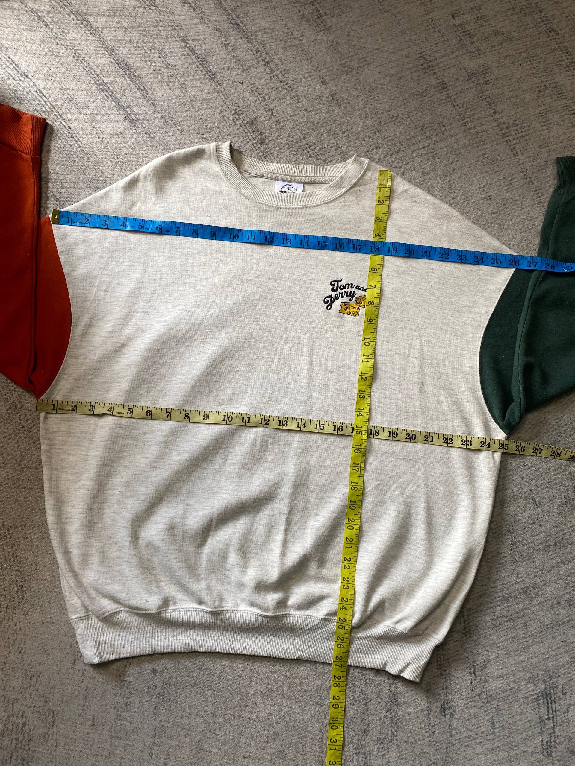 Cartoon Network Tom And Jerry Boxy Baggy Sweatshirt Size US M / EU 48-50 / 2 - 8 Thumbnail