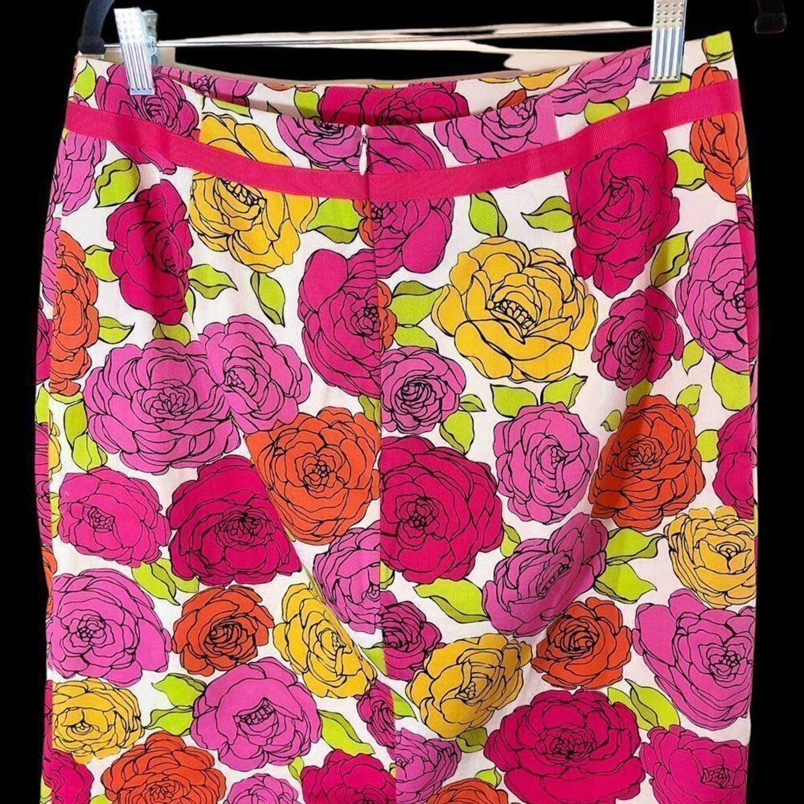 Designer Skirtology Floral Print Skirt - Stylish & Colorful Size 12 Size 34" / US 12 / IT 48 - 5 Thumbnail