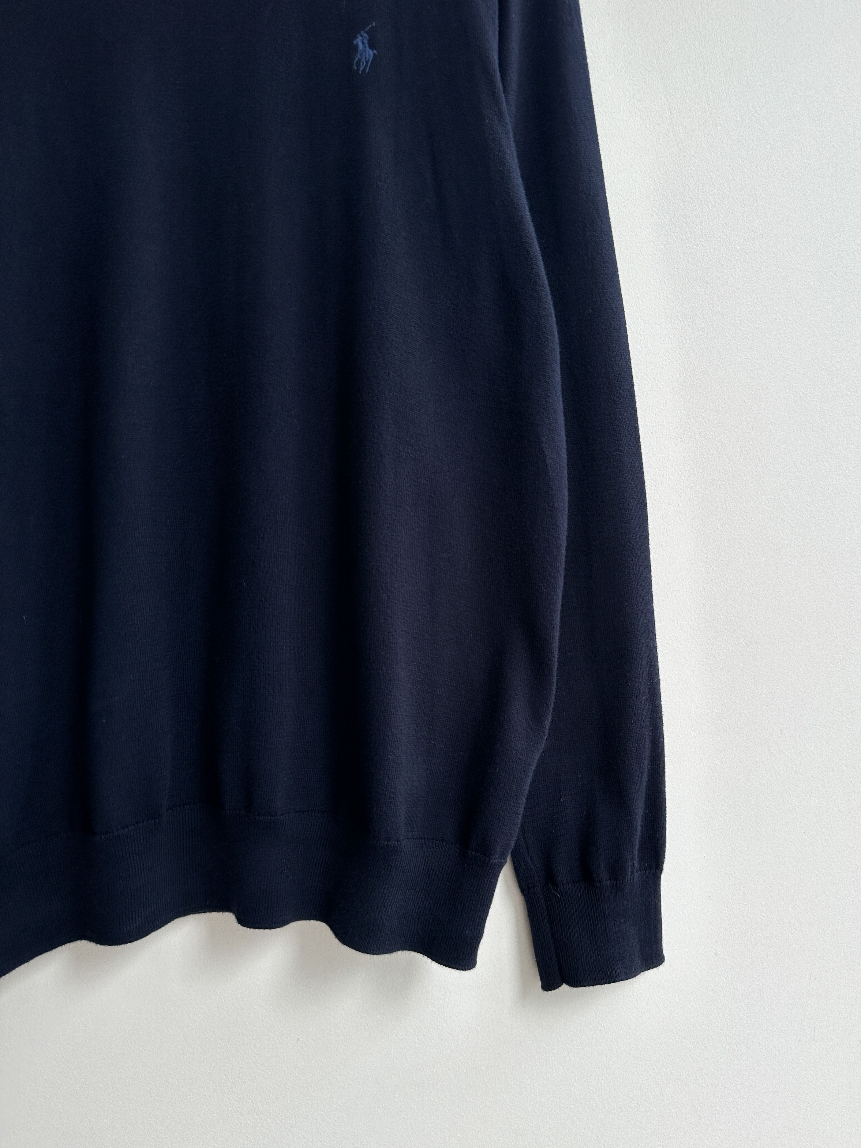 Polo Ralph Lauren × Ralph Lauren Polo Ralph Lauren Blue Jumper Sweater Pullover Size US L / EU 52-54 / 3 - 5 Thumbnail