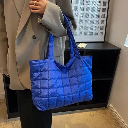 Japanese Brand Tote Puffer Bag Vintage Japanese Brand Size ONE SIZE - 1 Thumbnail