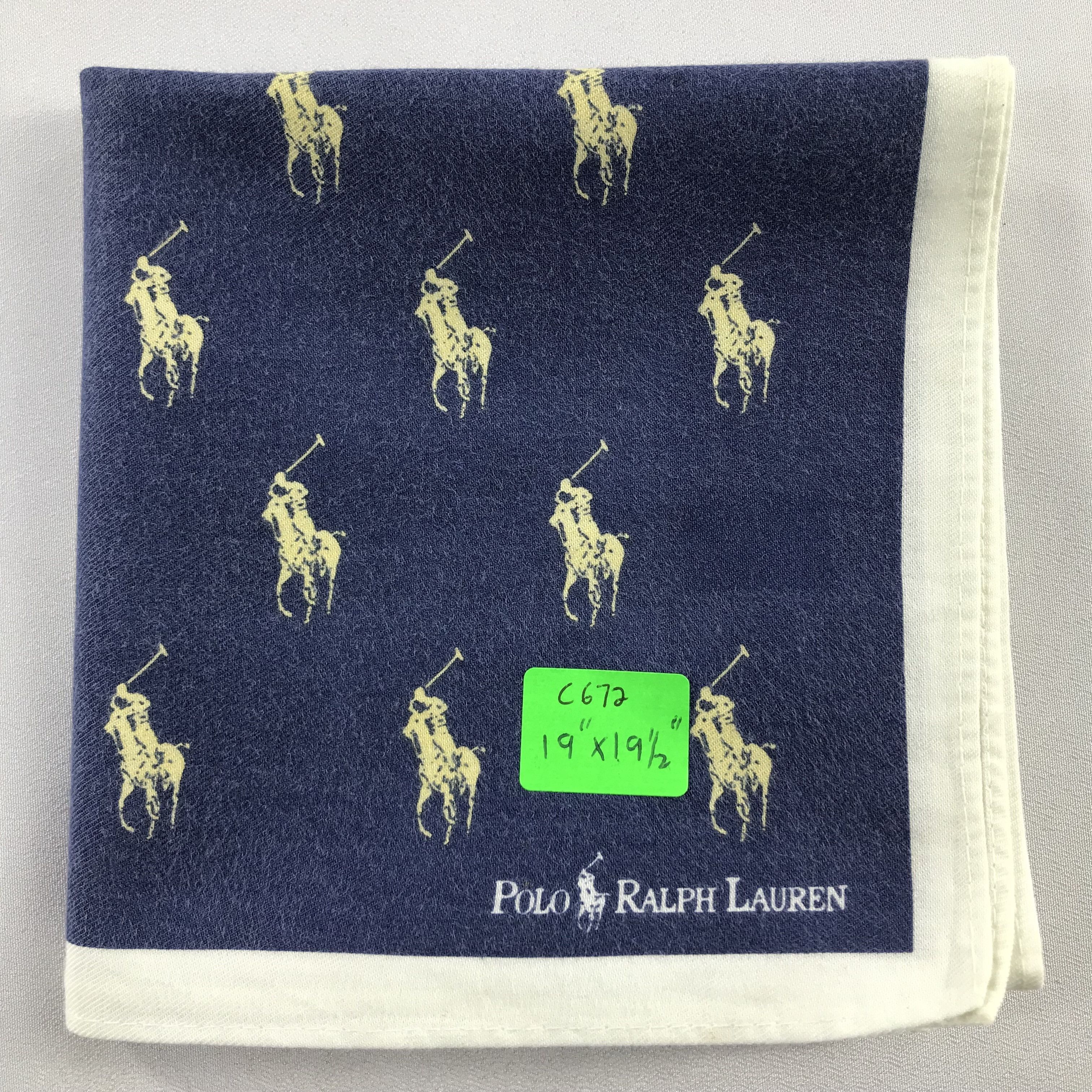 Polo Ralph Lauren Polo Ralph Lauren Handkerchief / Bandana / Neckerchief C672 Size ONE SIZE - 7 Thumbnail