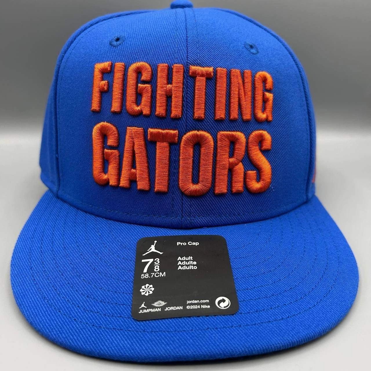 Jordan Brand Florida Gators x Air Jordan Pro Hat Men 7 3/8 Dri-Fit Fitted Size ONE SIZE - 1 Thumbnail