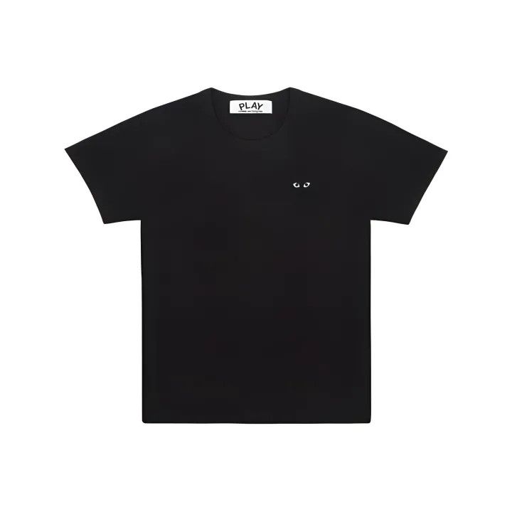 Comme des Garcons Comme des Garçons Play Black Embroidered T-Shirt 0079 Size US XS / EU 42 / 0 - 1 Thumbnail