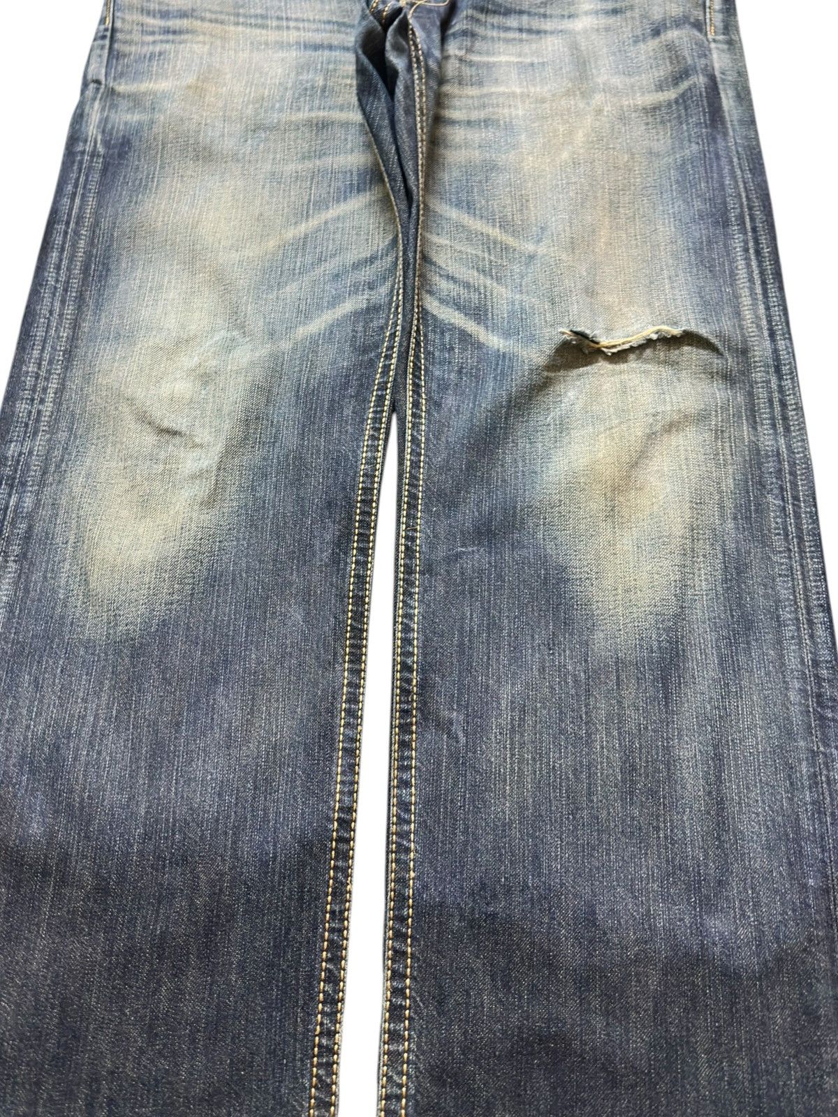 Edwin Vintage Edwin Exclusive Vintage Mudwash Grunge Deni Size US 37 - 3 Thumbnail