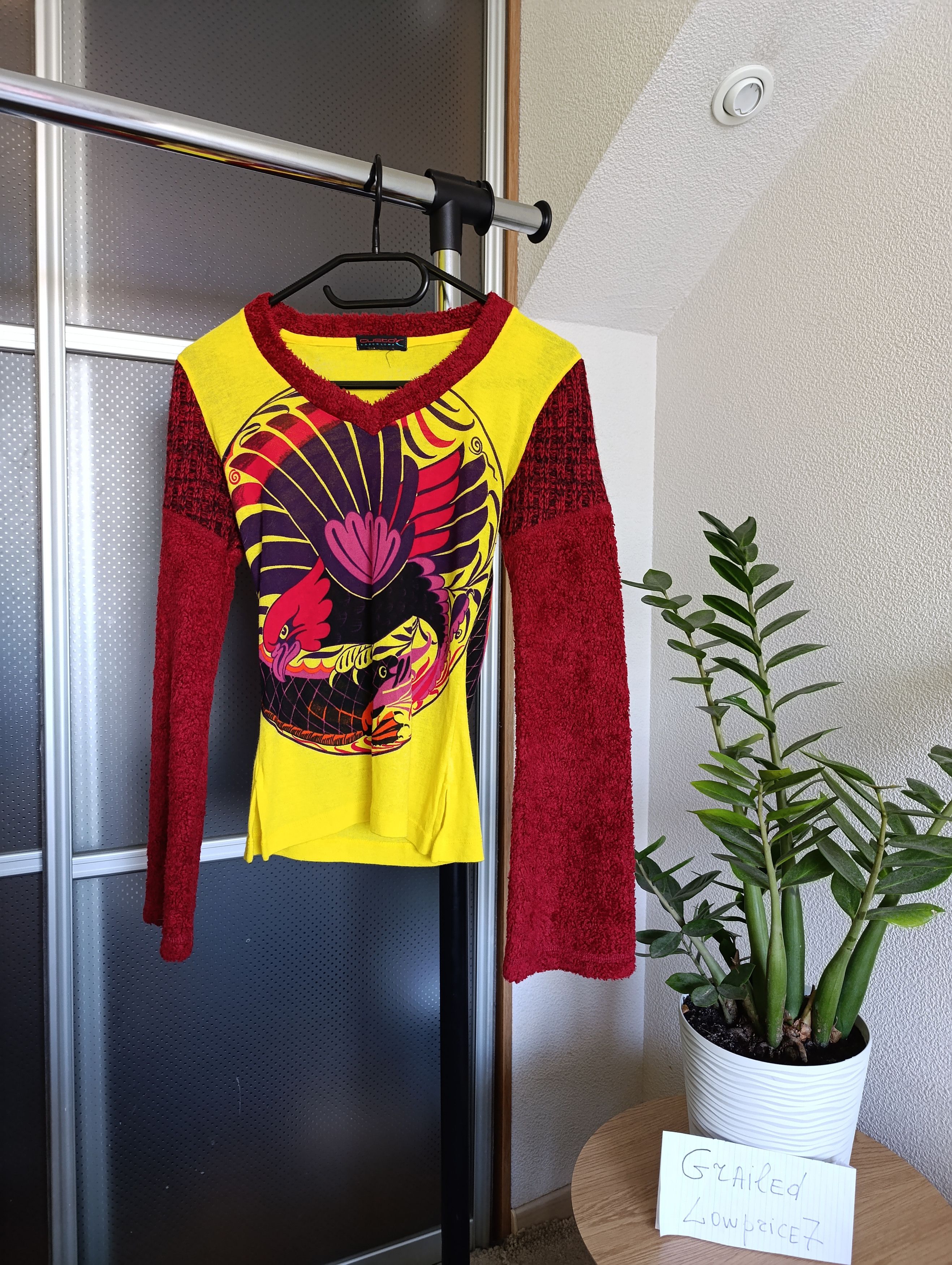 Custo Barcelona Y2K CUSTO BARCELONA EAGLE SOFT TOP LONG SLEEVE Size M / US 6-8 / IT 42-44 - 3 Thumbnail