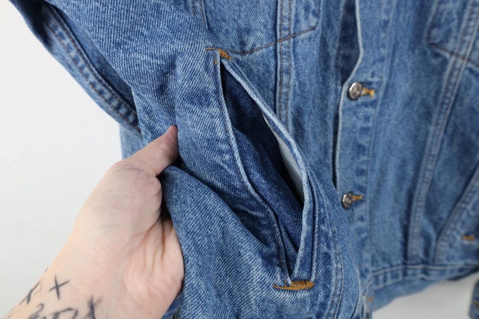 Vintage Vintage 90s Streetwear Crane Denim Trucker Jacket USA Size US M / EU 48-50 / 2 - 5 Thumbnail