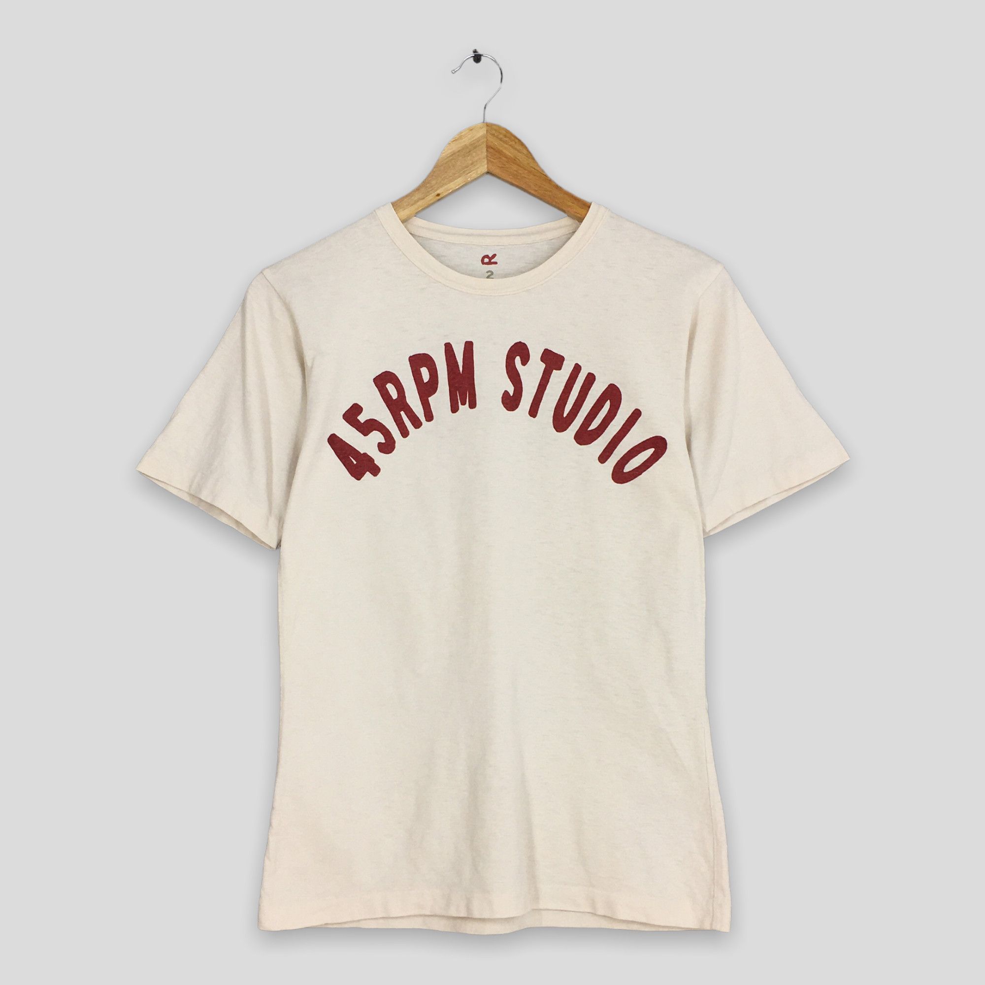 45rpm × Japanese Brand × Vintage Vintage Japanese 45RPM Studio Japan T shirt XS Size US XS / EU 42 / 0 - 1 Thumbnail