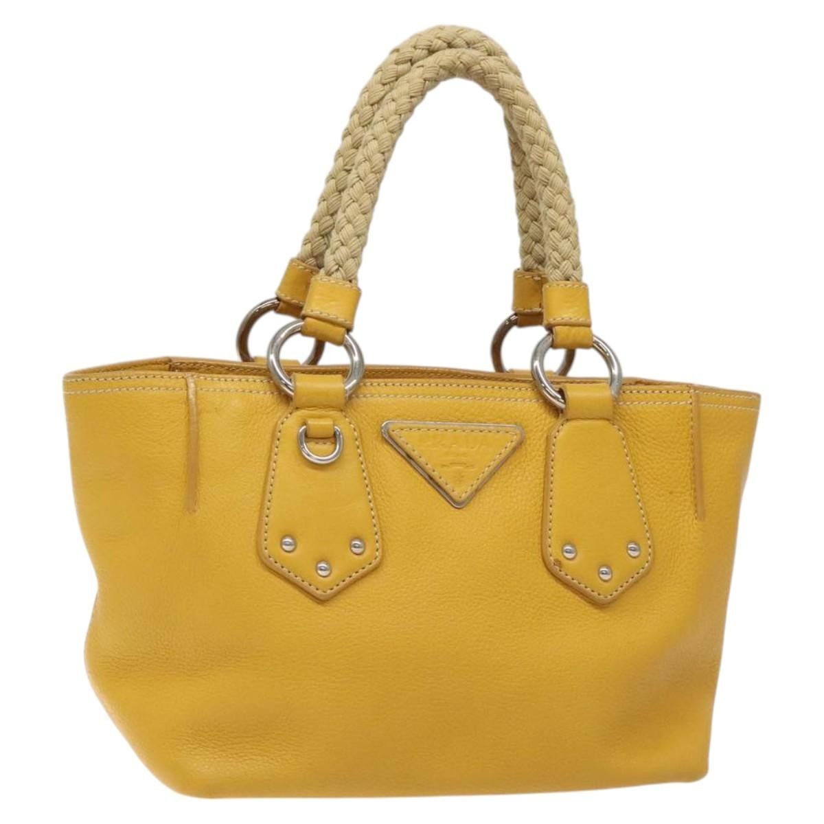 Prada Prada Vintage Handbag Leather Size ONE SIZE - 1 Thumbnail