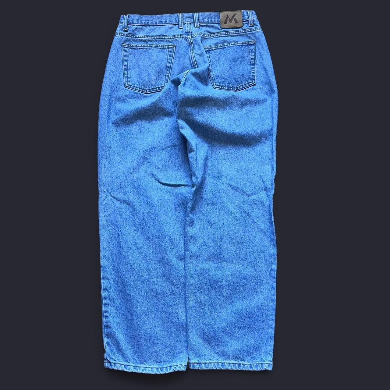 Other baggy blue denim light wash relaxed fit jeans, size 36x32 Size US 36 / EU 52 - 1 Thumbnail