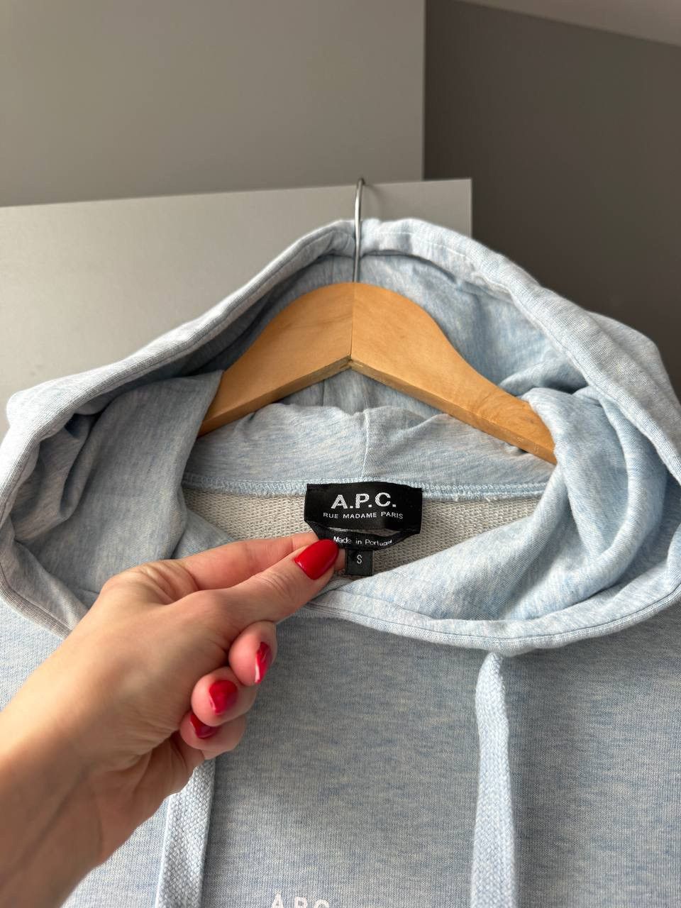 A.P.C. A.P.C Small Logo Hoodie Size US S / EU 44-46 / 1 - 4 Thumbnail