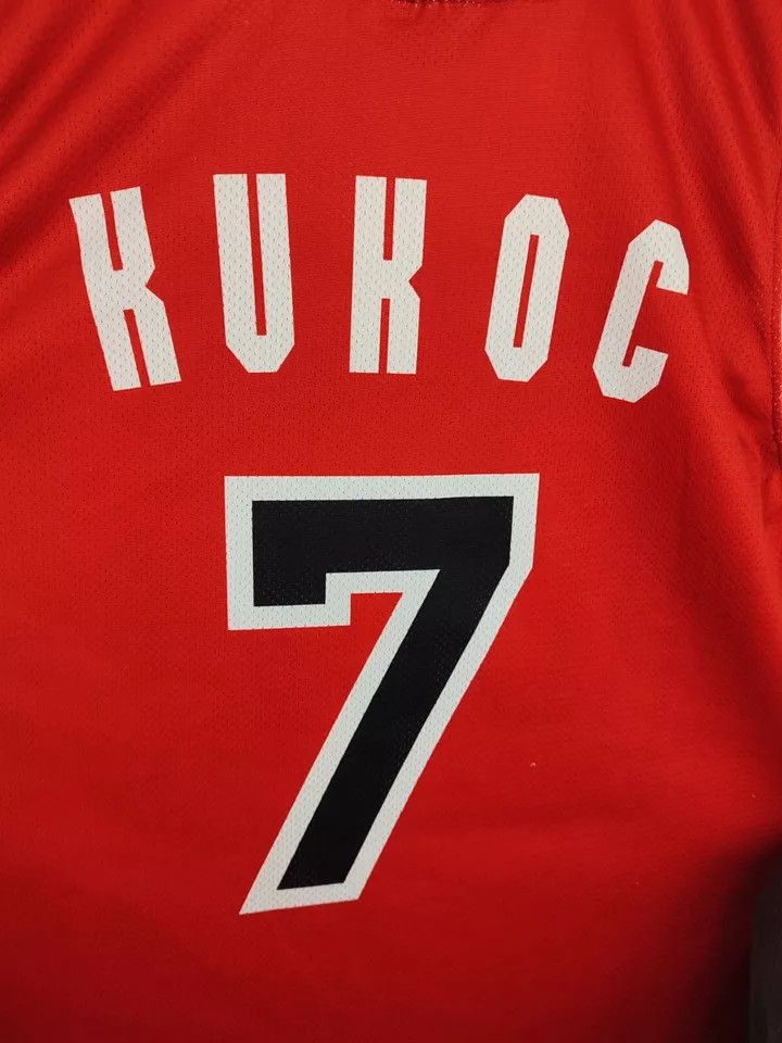 NBA NBA CHICAGO BULLS BASKETBALL SHIRT CHAMPION #7 KUKOC Size US L / EU 52-54 / 3 - 5 Thumbnail