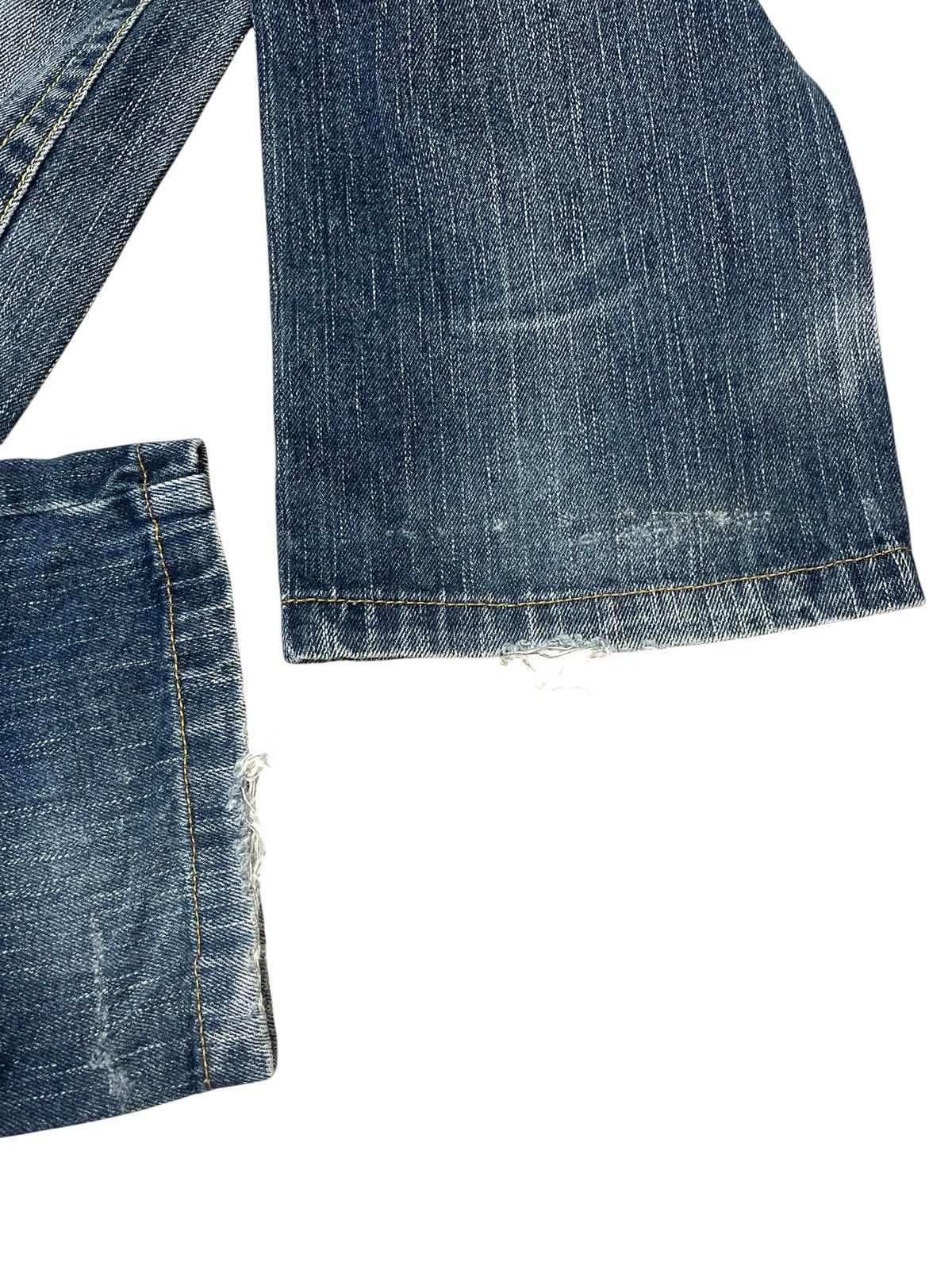 Japanese Brand Vintage Blue Moon Blue Jeans Streetwear Size US 29 - 15 Thumbnail