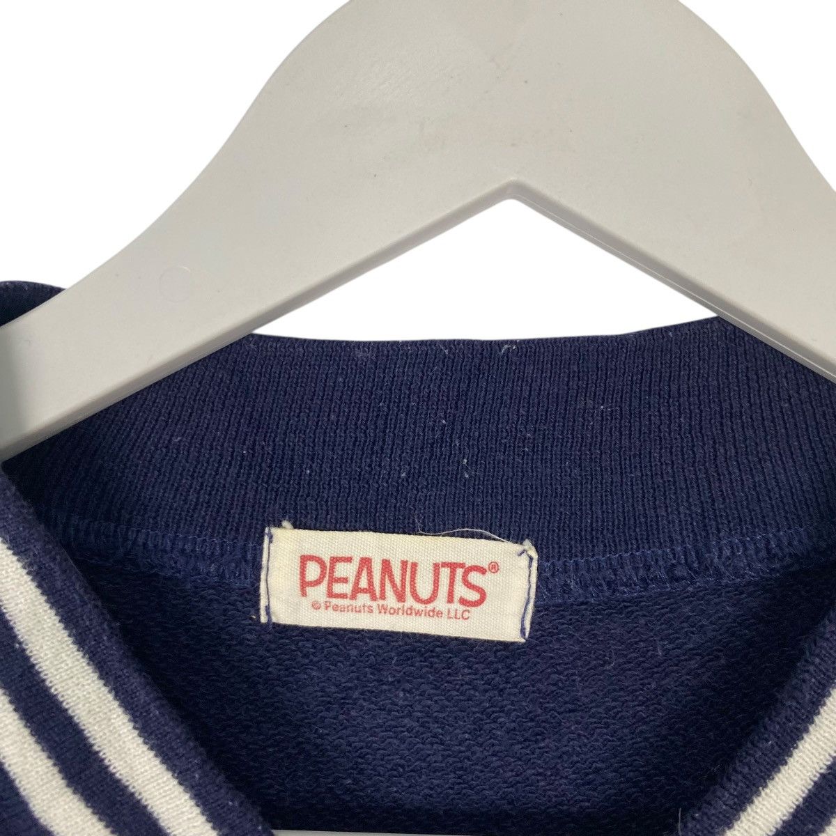 Other Vintage Peanuts Snoopy Printed Full Zip Hoodies Blue/White Size US M / EU 48-50 / 2 - 7 Thumbnail