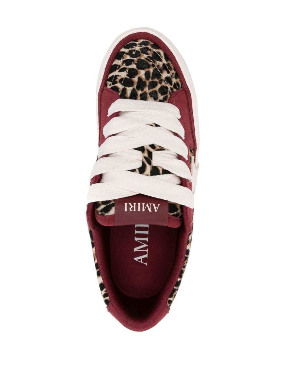 Amiri o1orln1025 Sunset Leopard-Print Sneakers in Multicolor Size US 9 / EU 42 - 4 Thumbnail