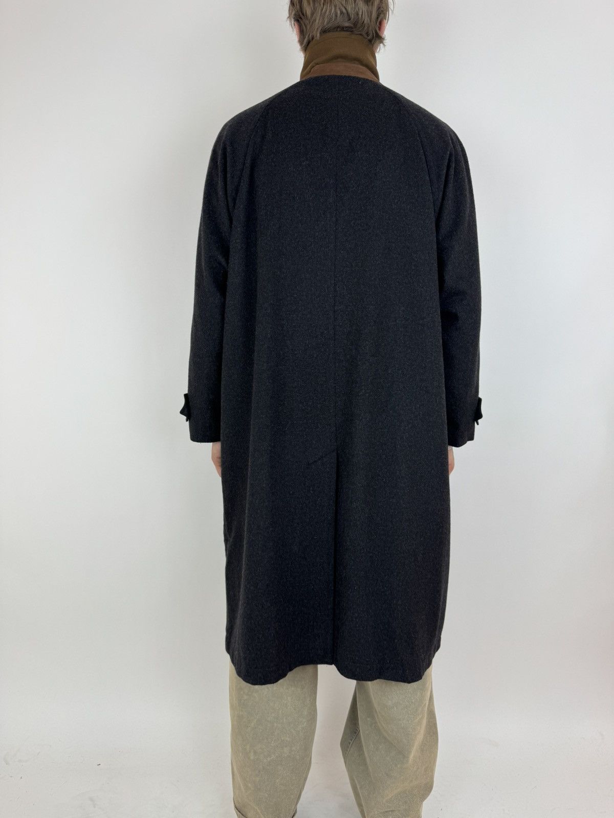 Schneiders SCHNEIDERS Wool Coat Vintage Long Trench Peacoat Coat 54/2XL Size US XXL / EU 58 / 5 - 8 Thumbnail