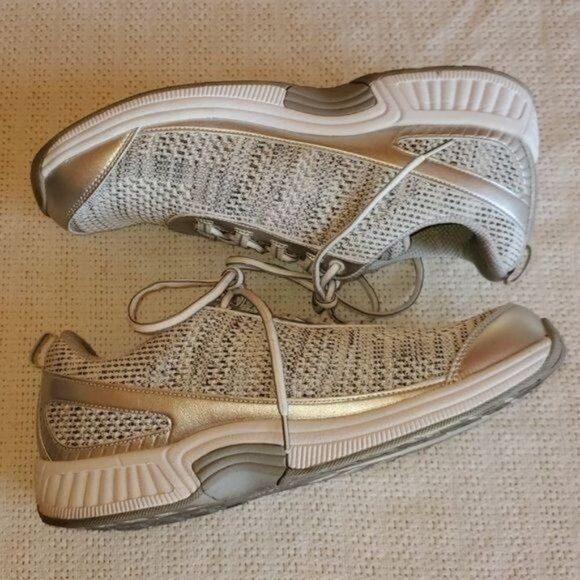 Vintage Orthofeet 982 Sandy BioFit Grey Sz. 12W Wide Athletic Walkin Size US 12 / IT 42 - 3 Thumbnail